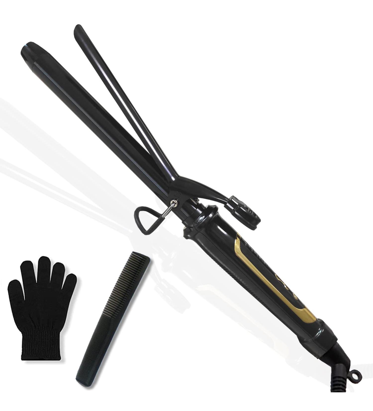 1 Inch Ceramic Coating Barrel Curling Iron for Long/Medium Hair | Extra Long Barrel, Instant Heat up to 450F | Hair Waving Style Tool for Girls & Women - Buy Online on GoSupps.com