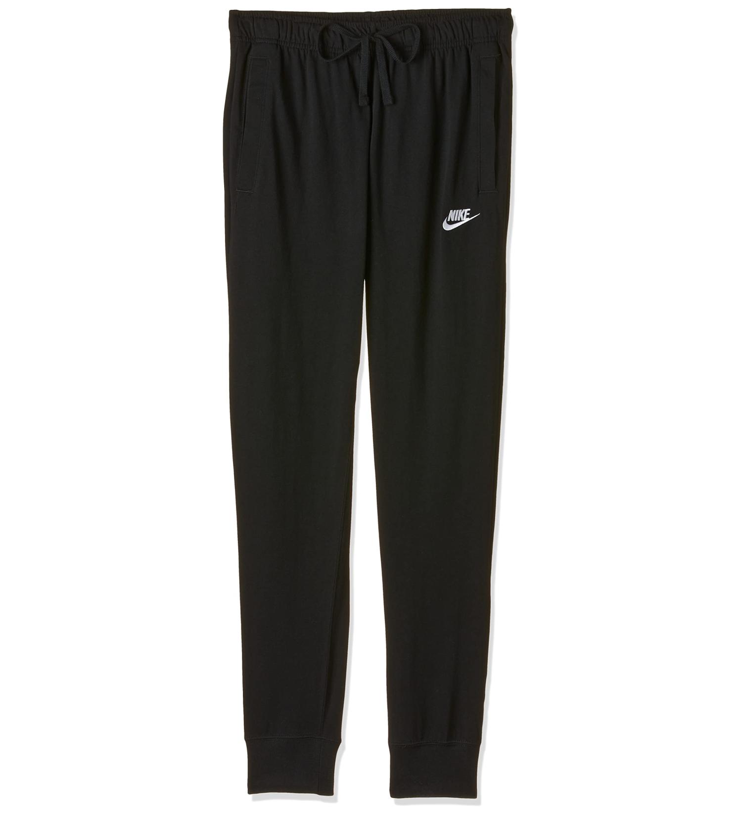 Nike Men's NSW Club Jogger Jersey Black/White - Medium - Buy Online on GoSupps.com