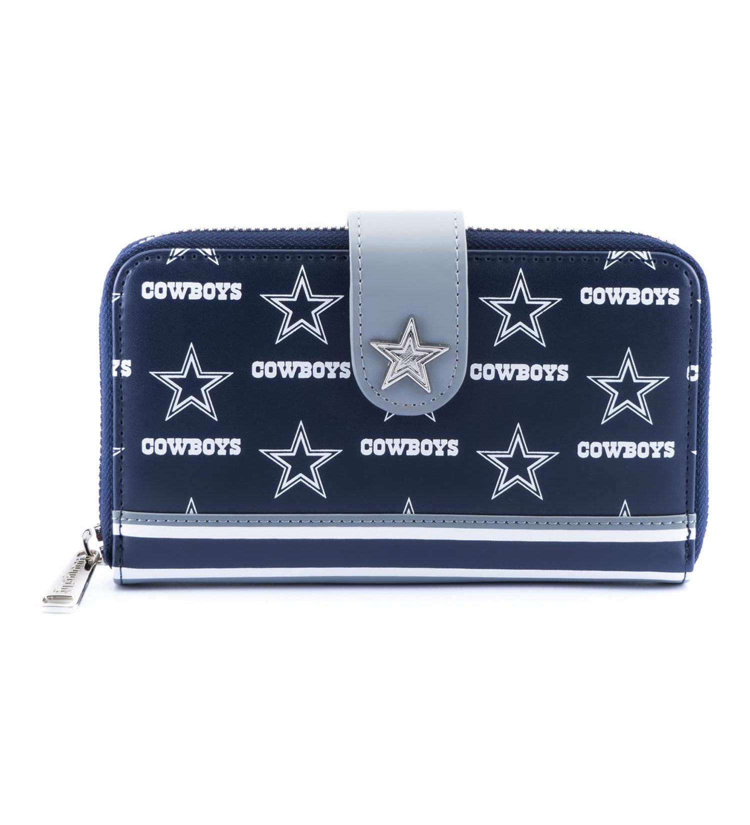 Loungefly NFL Dallas Cowboys Logo Wallet - Official All Over Print Design - Buy Online on GoSupps.com
