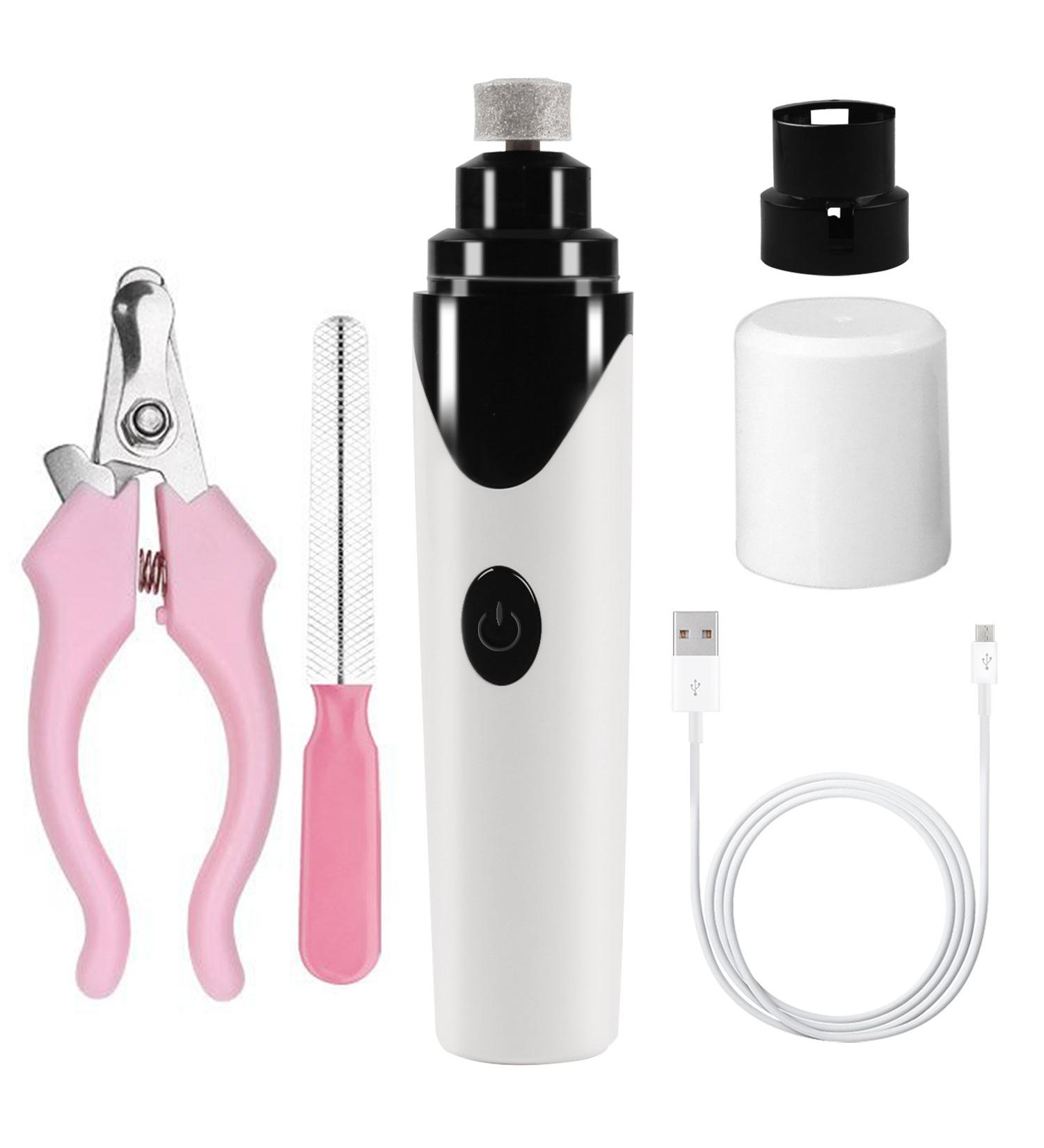 ORISOIL SOBAKEN Electric Pet Nail Grinder for Cats and Dogs | Rechargeable and Quiet Trimmer Clipper for Small to Medium Pets | Professional Grooming Tool - Buy Online on GoSupps.com