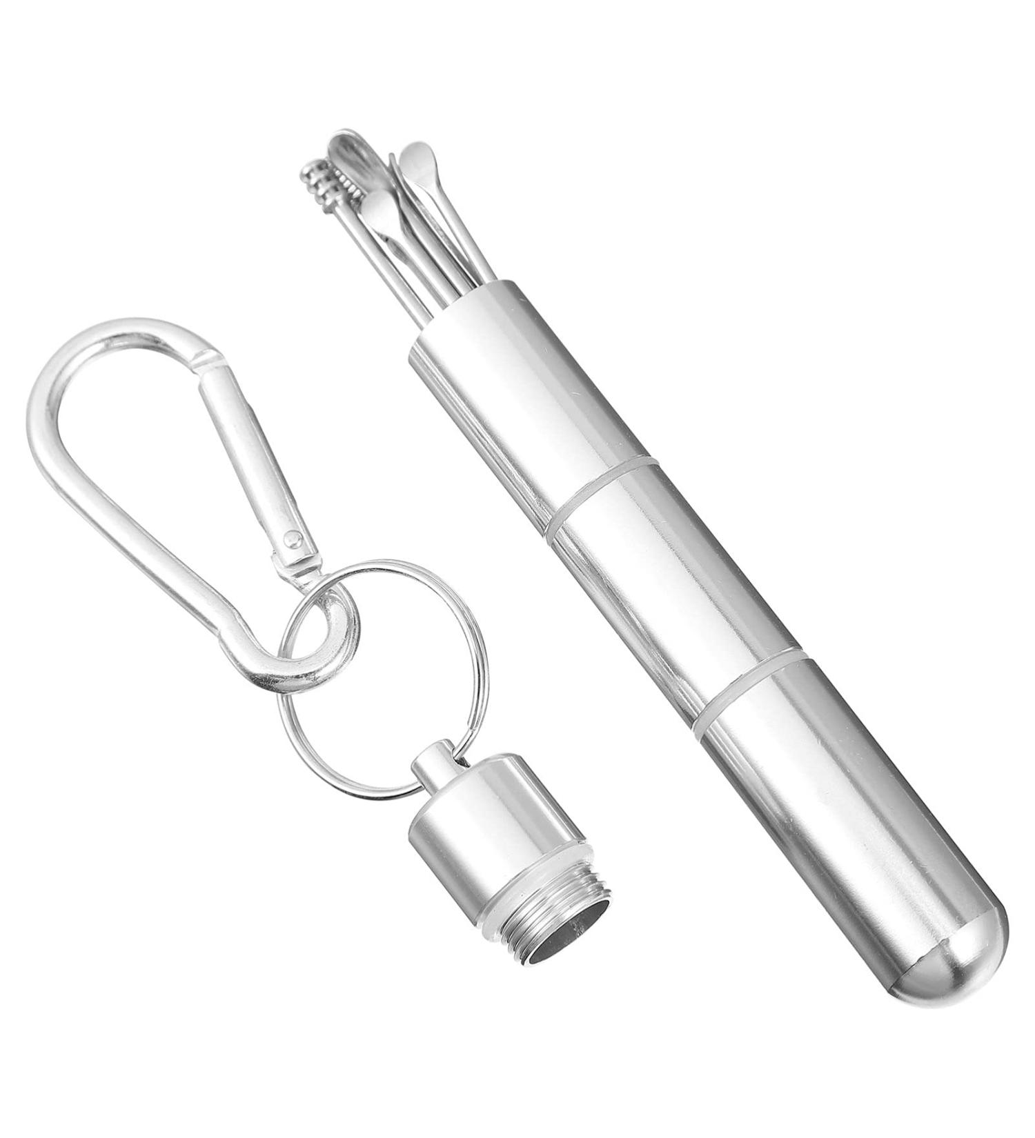 7pcs Ear Wax Removal Tool Set - Stainless Steel Ear Pick Suit for Effective Ear Cleaning - Earwax Picker & Spoon for Household Use - Buy Online on GoSupps.com