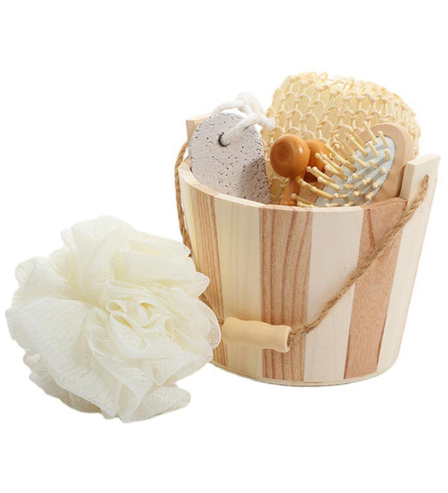 DOITOOL 1 Set Bath Accessories Bath Tool Kit Skin Care Kits Skin Care Tools Clipper Guards Hairbrushes for Woman Body Exfoliating Tool Scrubber Body Cleaning Kit Foot Wood Brush - Buy Online on GoSupps.com