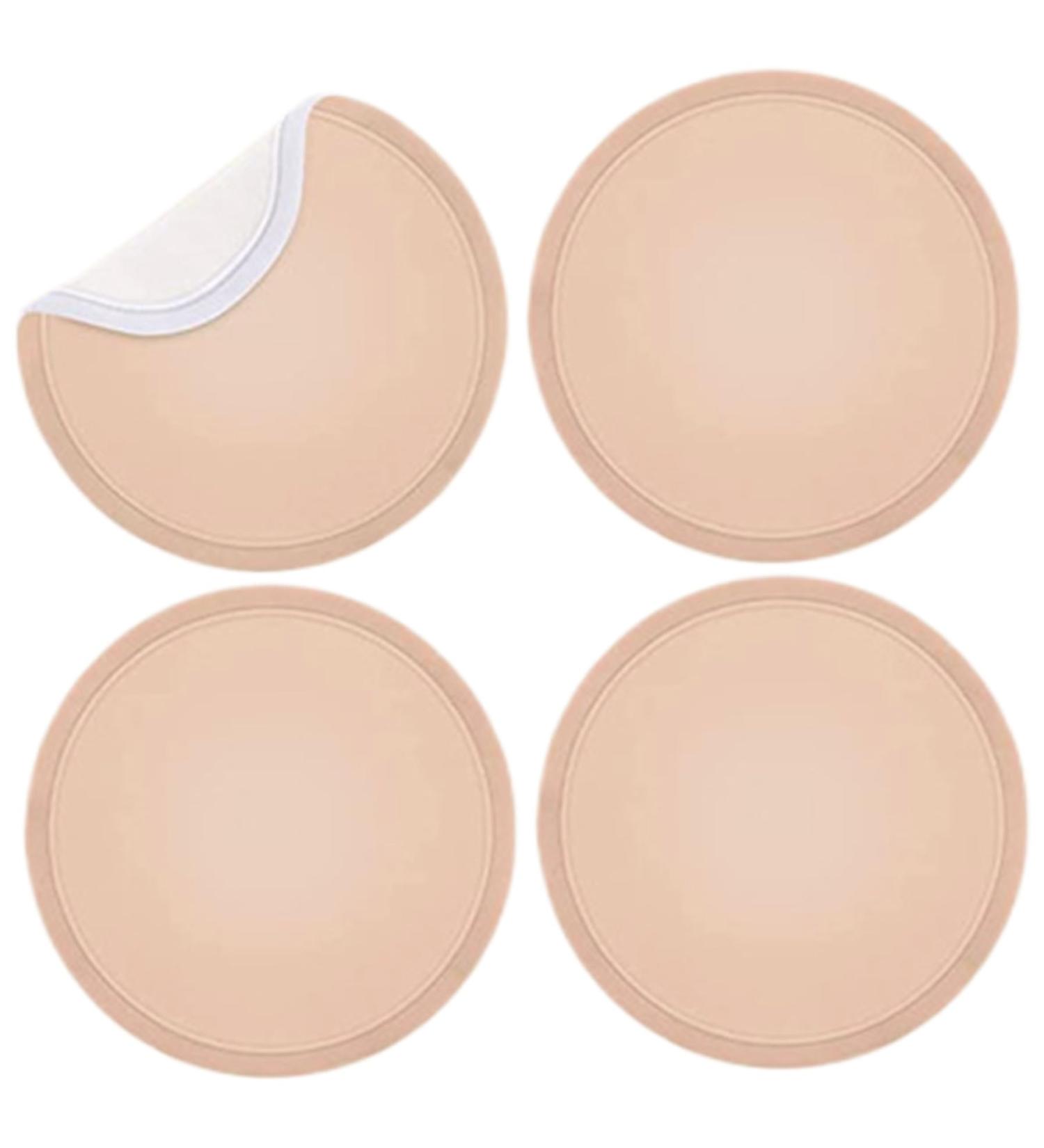 Castor Oil Cushion Packs - Reusable 4PCs Breast Pads | Waterproof Organic Wraps for Relaxation & Sleep - Buy Online on GoSupps.com