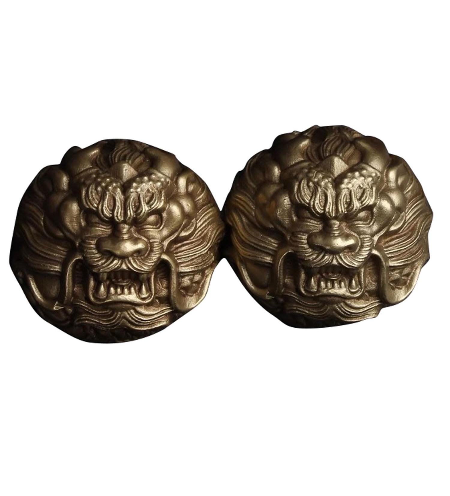 Unbit Ballstretcher - Pure Brass Magnetic Stress Ball for Health & Massage | Baoding Balls for Pressure Relief | International Shipping - Buy Online on GoSupps.com