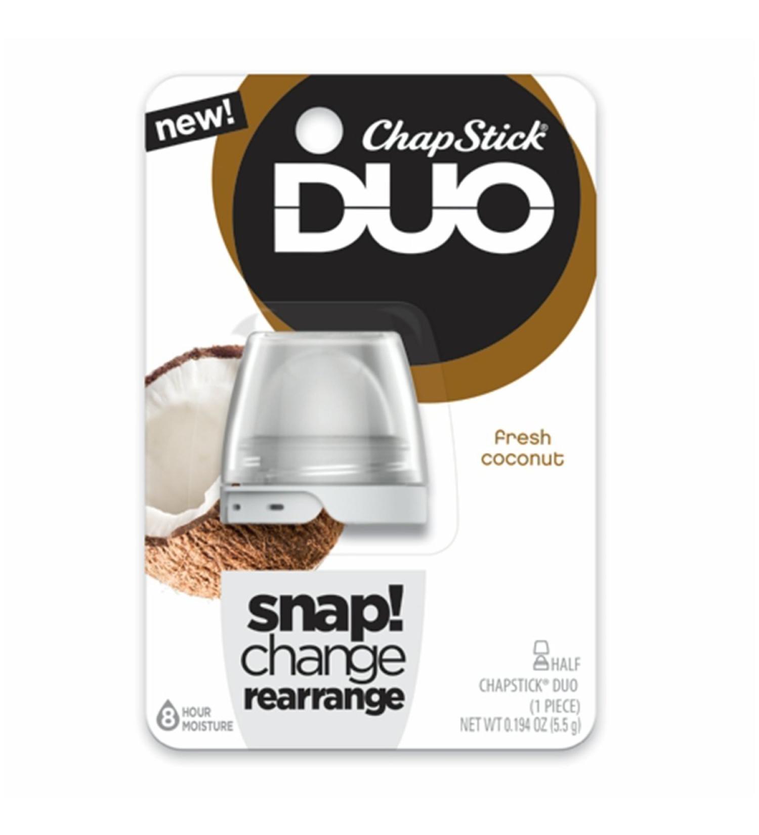 Buy Chapstick Duo Blister Card - Coconut Flavor 0.2 Oz | International Shipping Available - Buy Online on GoSupps.com