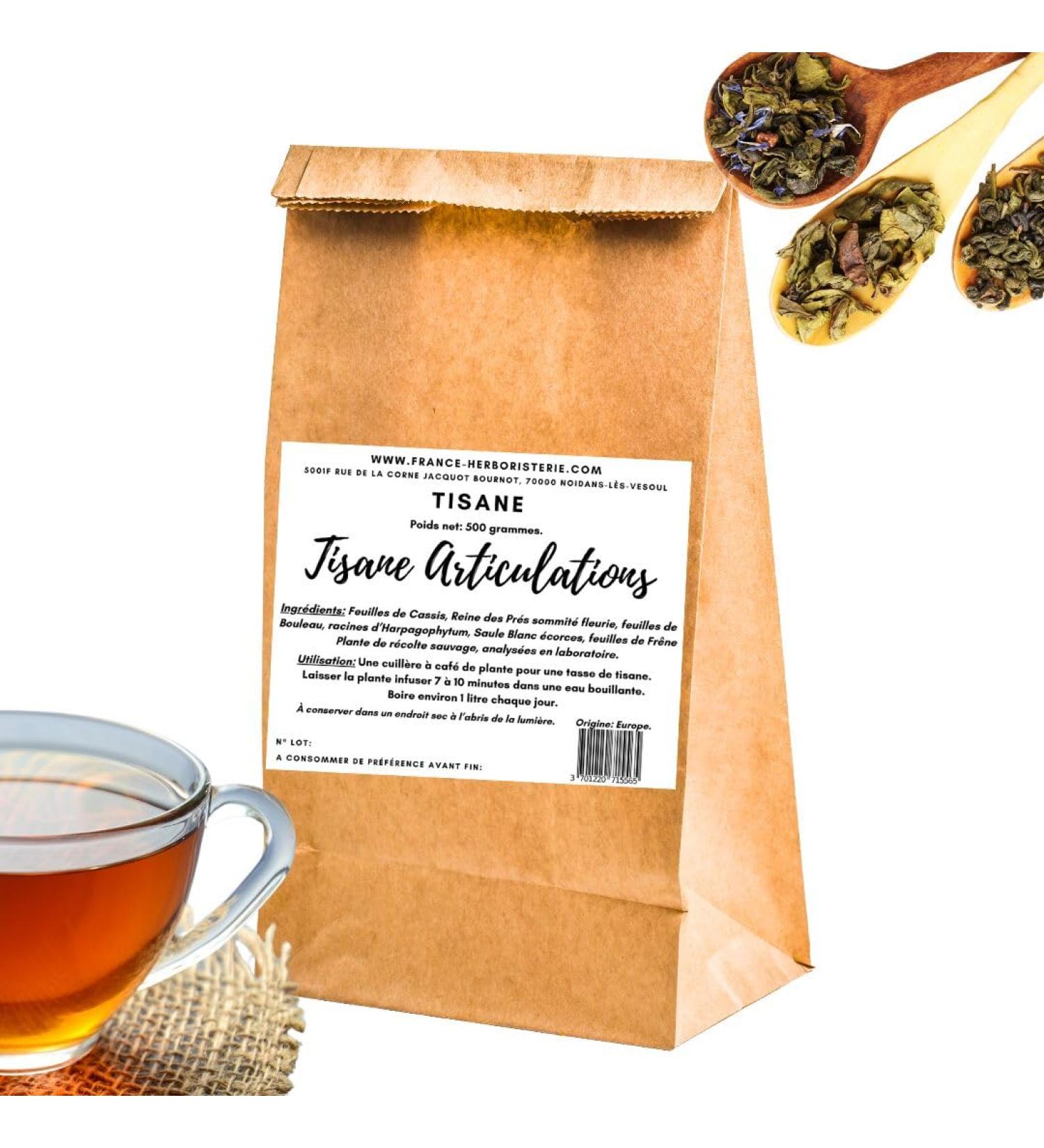 Anti-Joint Pain Herbal Tea 500g | 100% Natural | Selected Plants - Buy Online on GoSupps.com