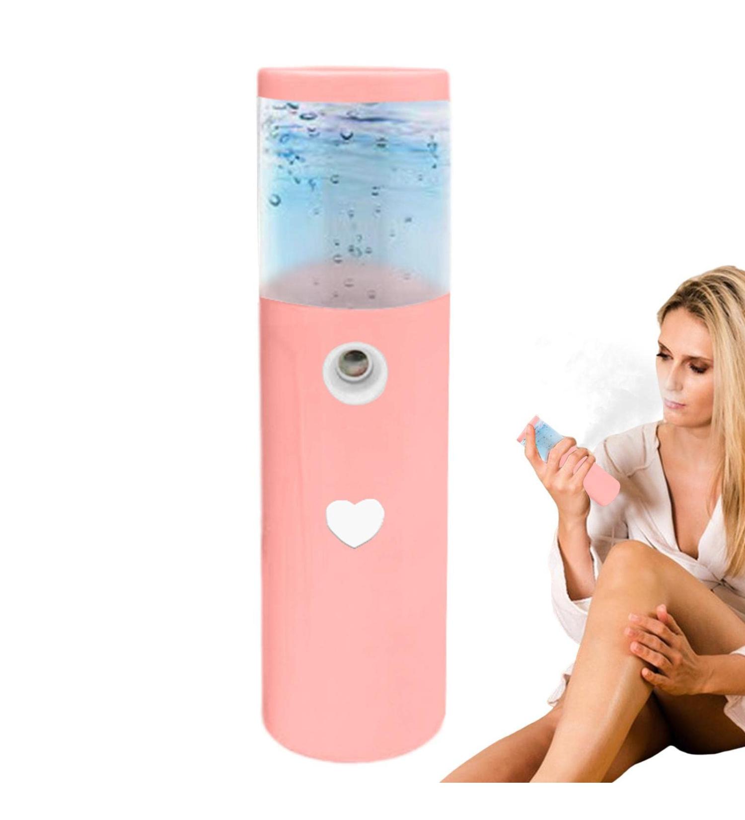 Mist Sprayer - Portable Nanoes Facial Mister Nanoes Mister for Eyelash Extensions Handy Mister USB Rechargeable for Face Hydrating Daily Makeup L20-pink - Buy Online on GoSupps.com