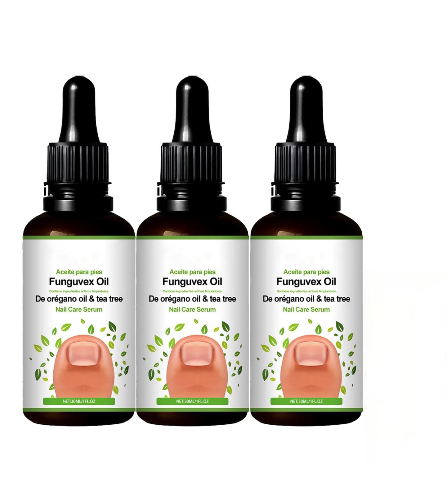 YUNFAX Nail care serum 30 ml fast absorbing nonstick formula gentle daily solution for fingernails and toe health suitable for home and on the go to maintain healthy looking nails 3 pack - Buy Online on GoSupps.com