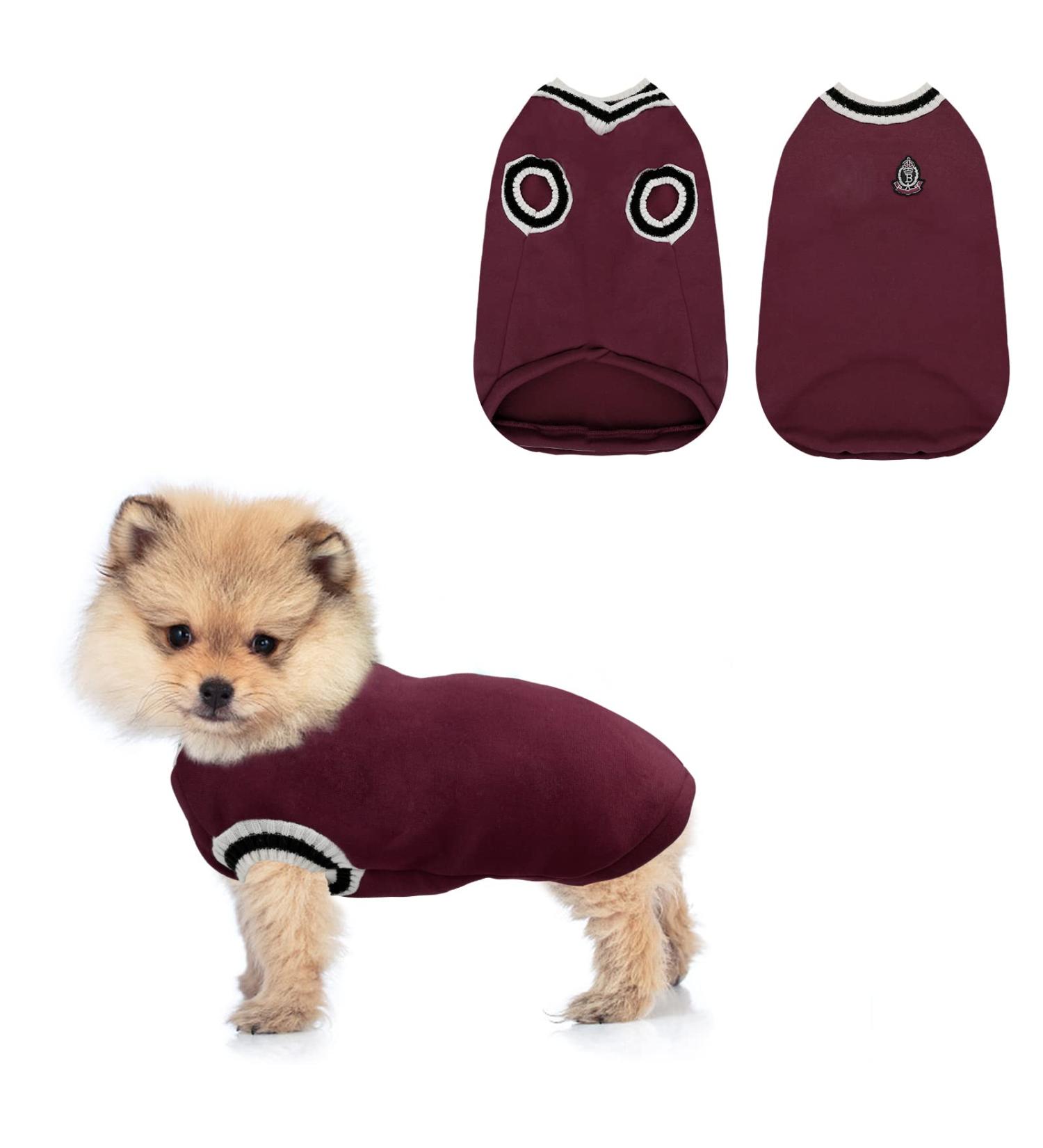 Warm & Cozy Dog Sweater | Winter Coats for Small Medium & Large Dogs | Soft Knitted Pet Outfits for Cold Weather - Buy Online on GoSupps.com