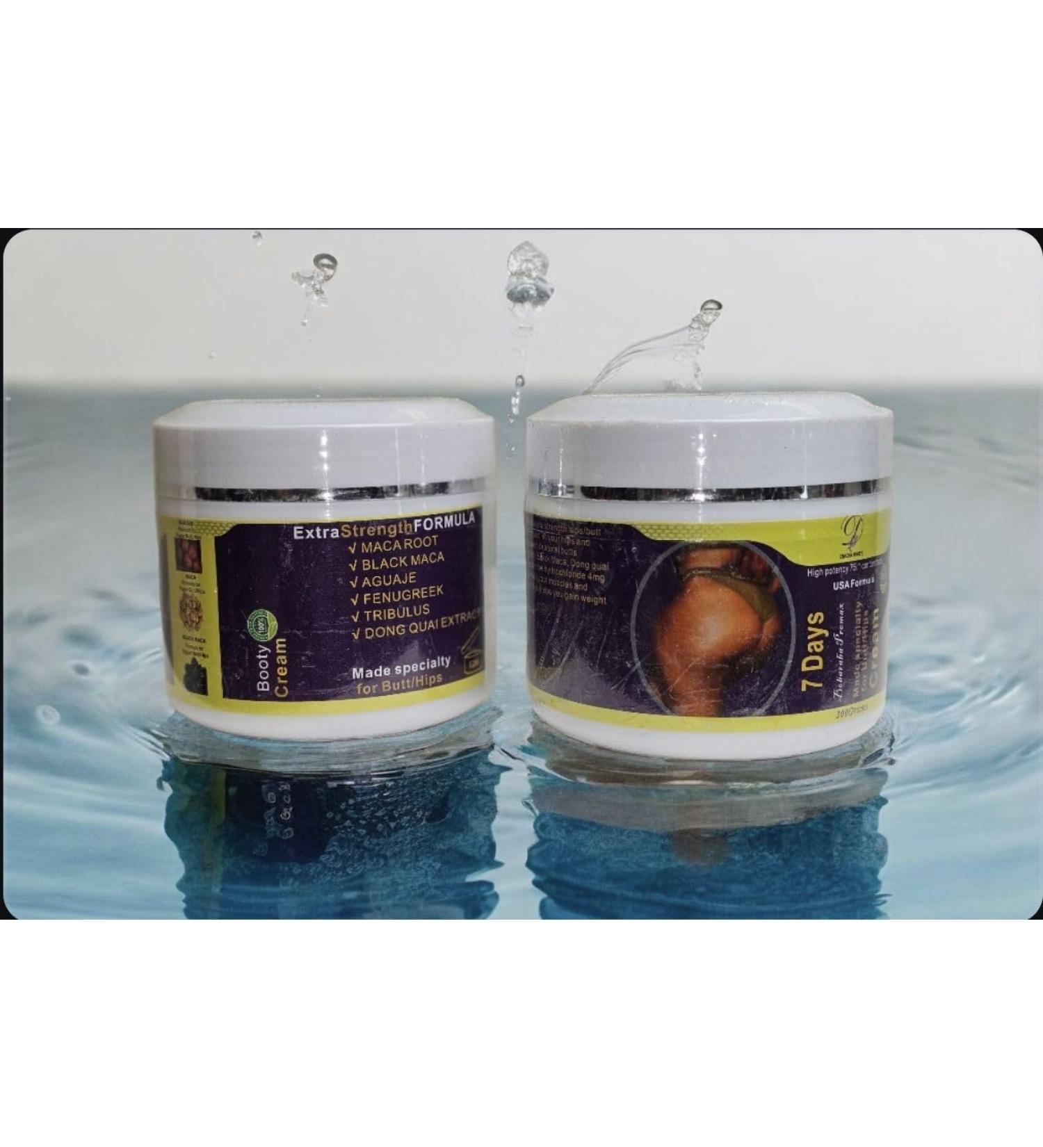 Diadia White Cosmetics Bobaraba Pro Max Butt Enhancement Cream Butt Cream for Bigger Butt Fast Enhance and Shape Buttocks and Hips Naturally with Maca Root Butt Enhancement Supplement