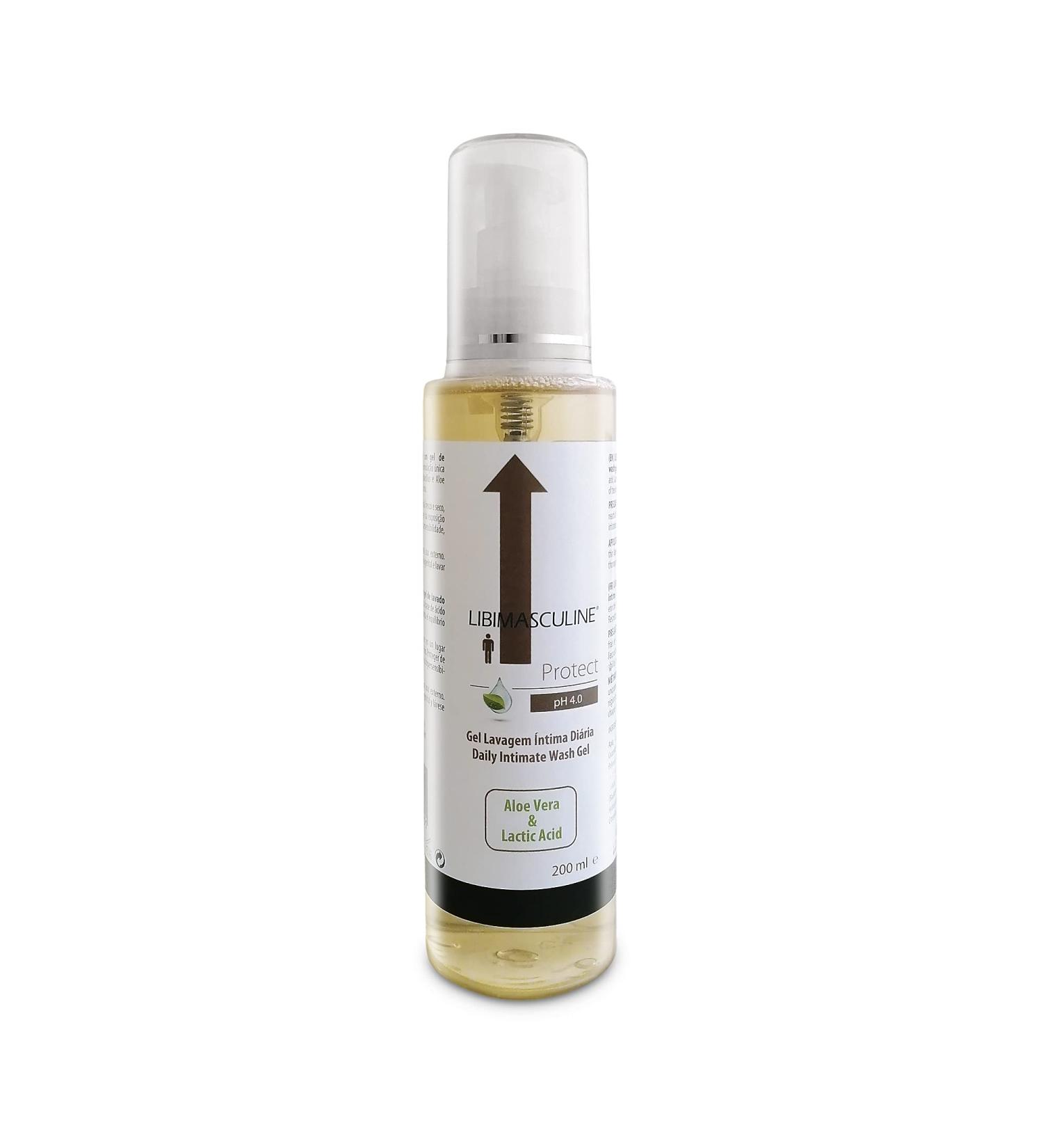 Buy Intimate Care for Men PH 4.0 Lactic Acid Aloe Vera & Essential Oils | Soothes & Moisturizes | 200 ml - Buy Online on GoSupps.com