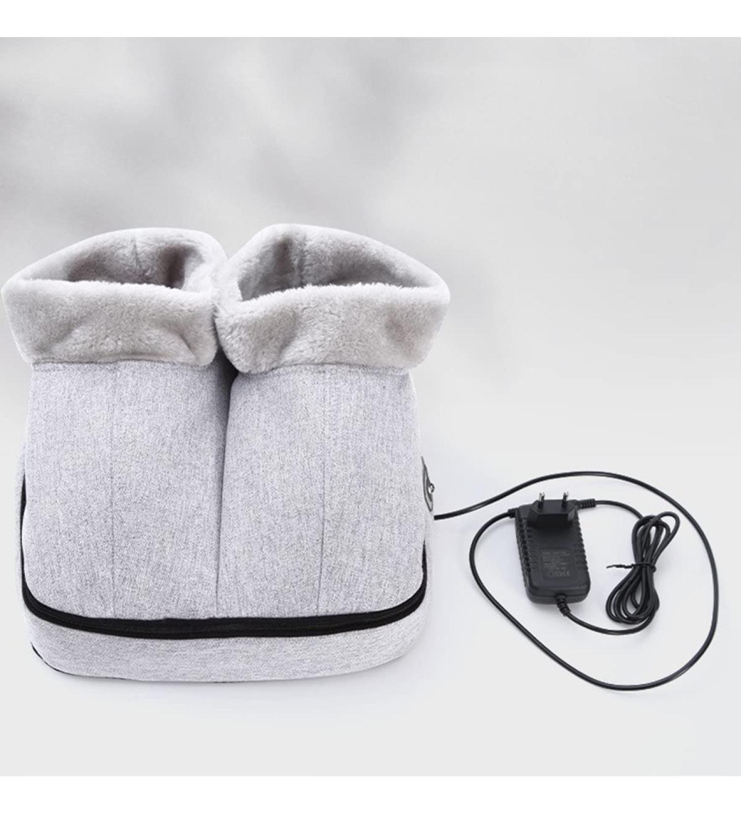 RAFCAR 2-in-1 Heated Foot Massager - White | Plantar Fasciitis Relief & Winter Warmth | Non-Slip Comfort for Pain Relief - Buy Online on GoSupps.com