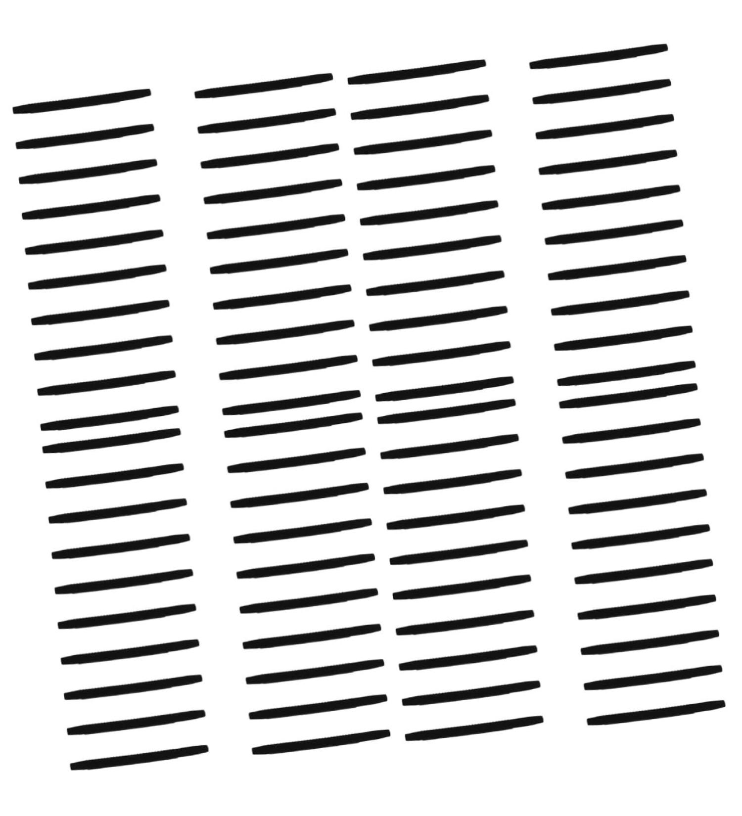 Lurrose 120 pcs Glasses Slippery Foot Cover - Slipproof Elastic Comfort Glass Holder & Earring Pebble Gel - Replaceable Black (4stk) - Ideal for Glasses Grip & Brake Pipe Use - Buy Online on GoSupps.com