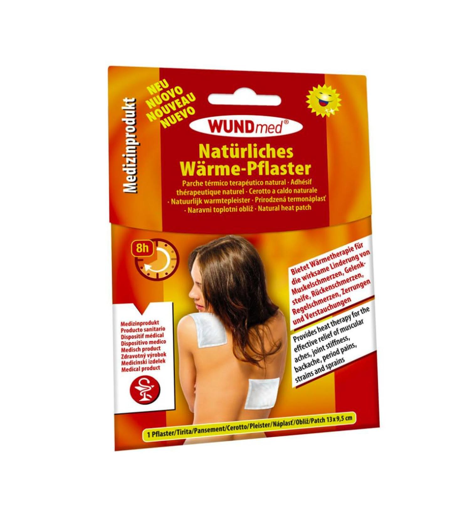 Wundmed heat plaster 13 x 9.5cm heat therapy plaster heat pad 5-100 pieces (40)
