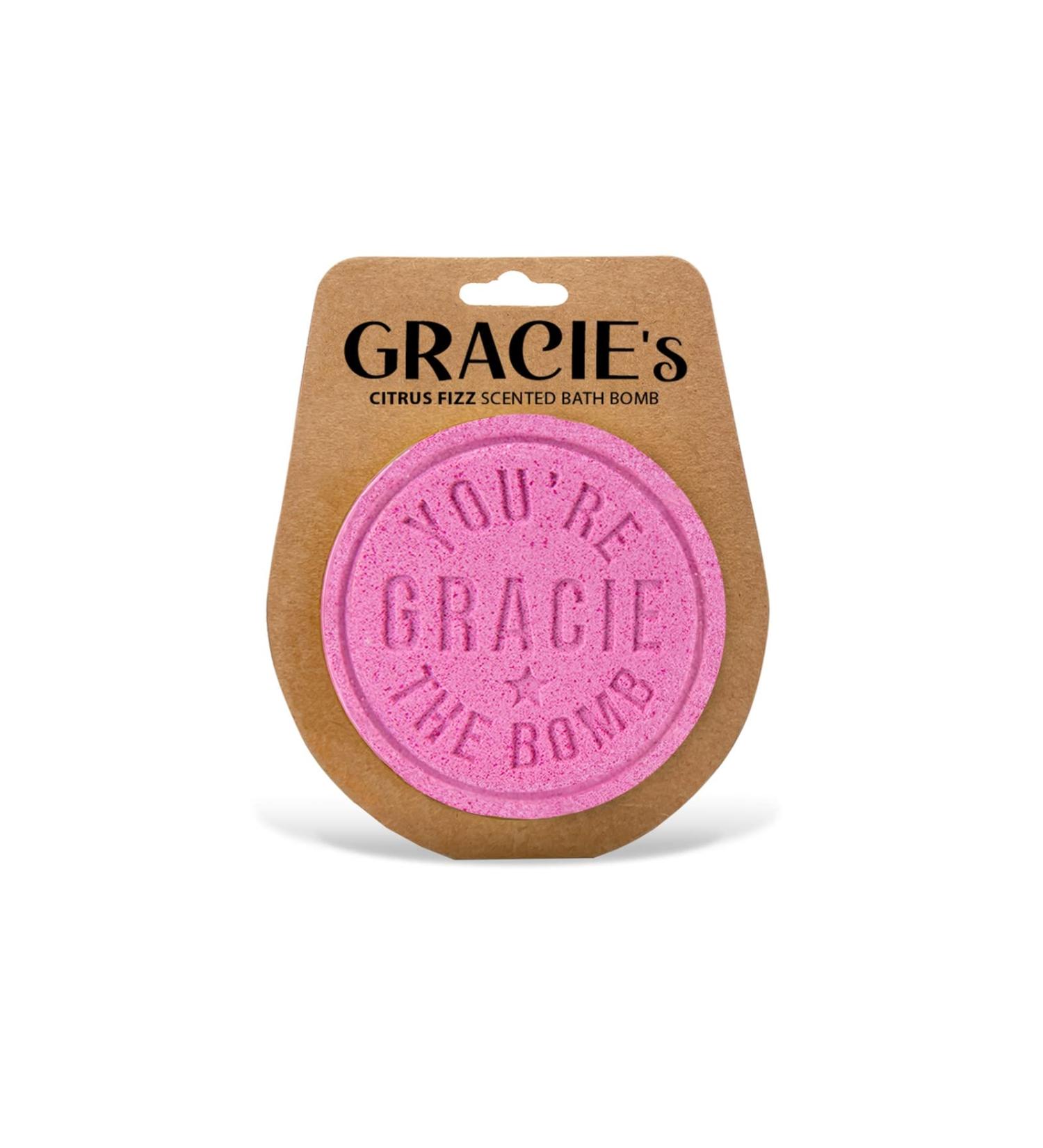 H&H Personalised Scented Bath Bombs - Gracie - Buy Online on GoSupps.com
