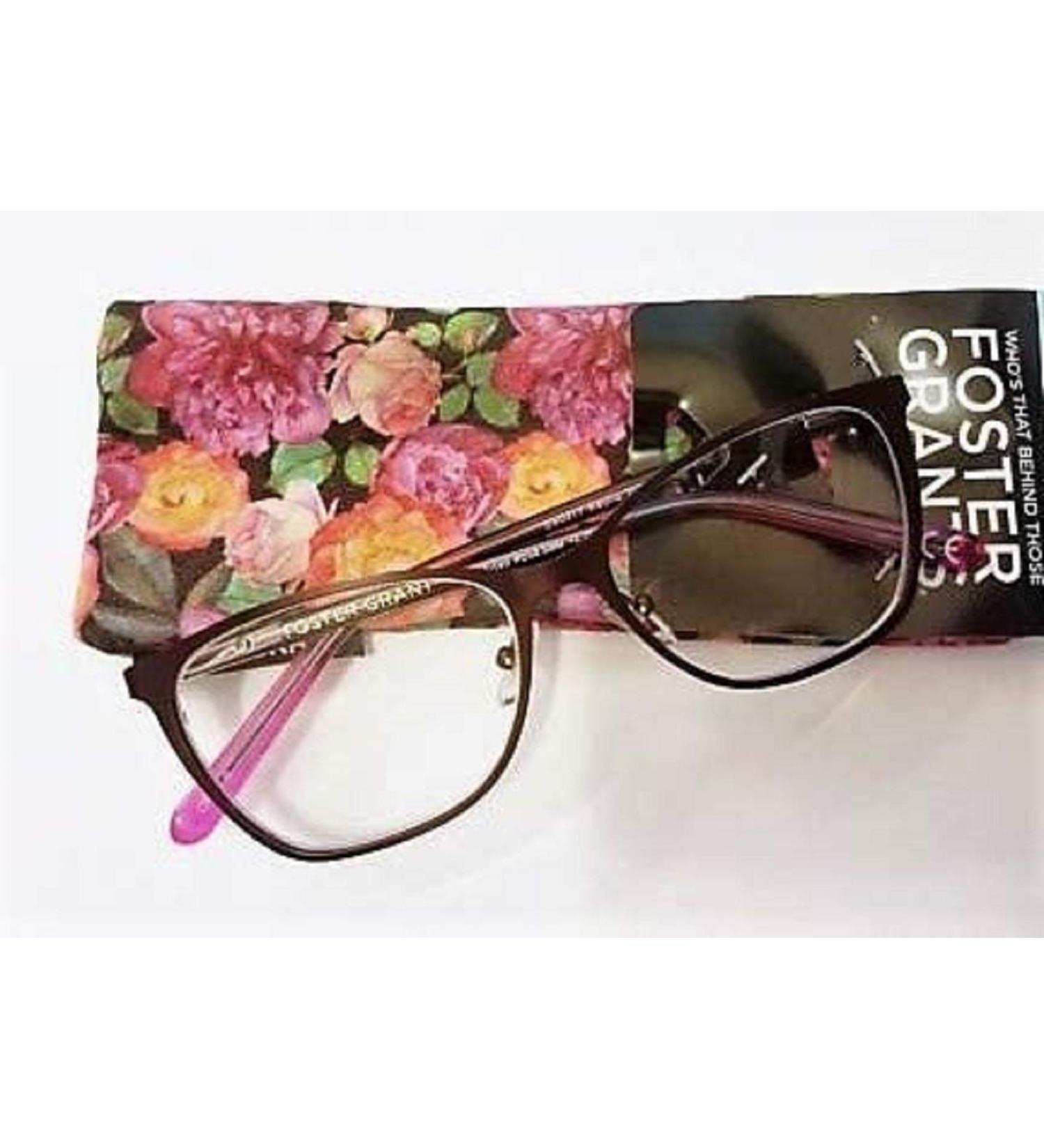 Foster Grant Reyna Women Reading Glasses W/Case +3.00
