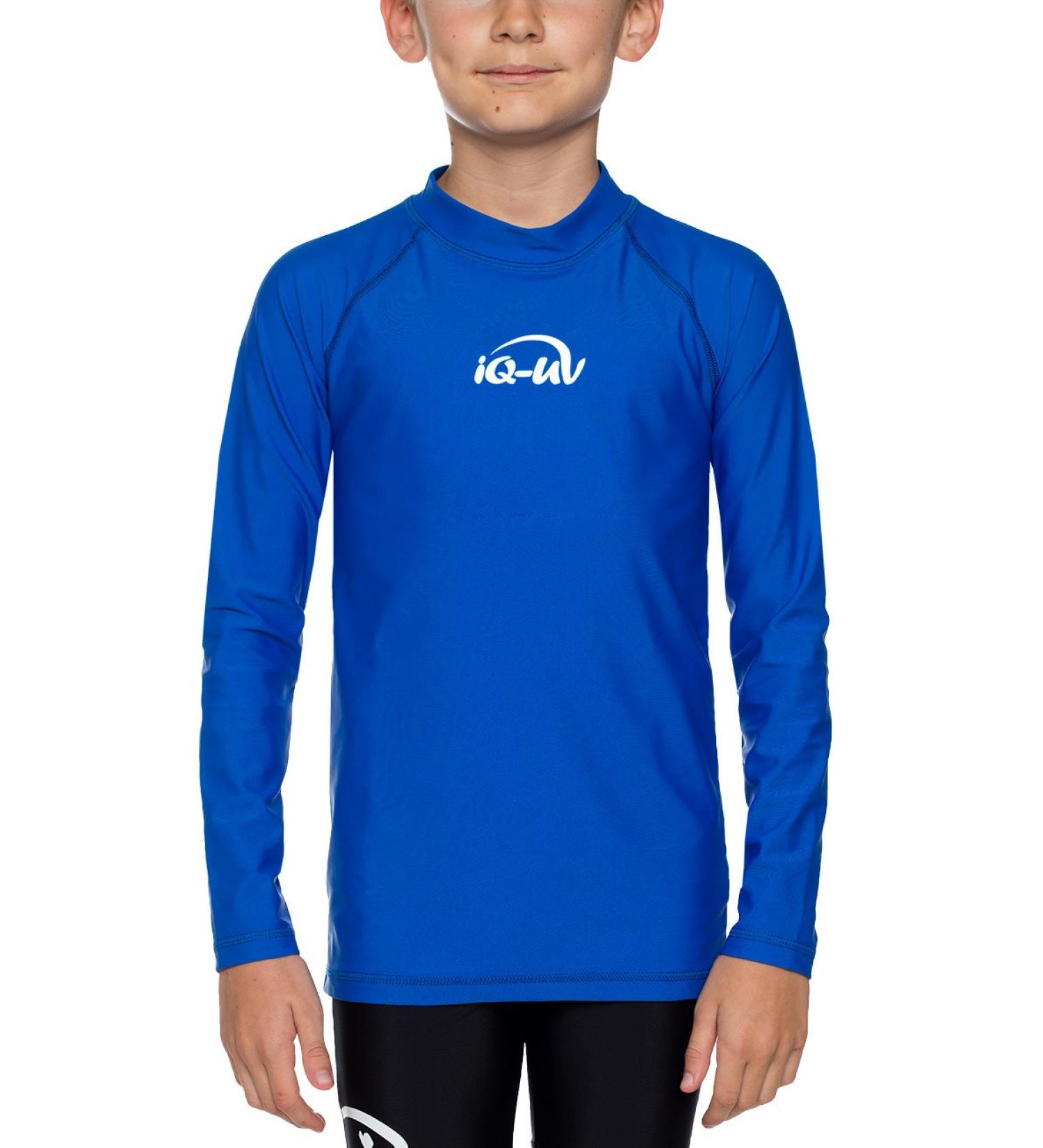 iQ-UV 300 Children's Long-Sleeved UV Protection T-Shirt | Optimal Sun Safety for Kids - Shop Now! - Buy Online on GoSupps.com