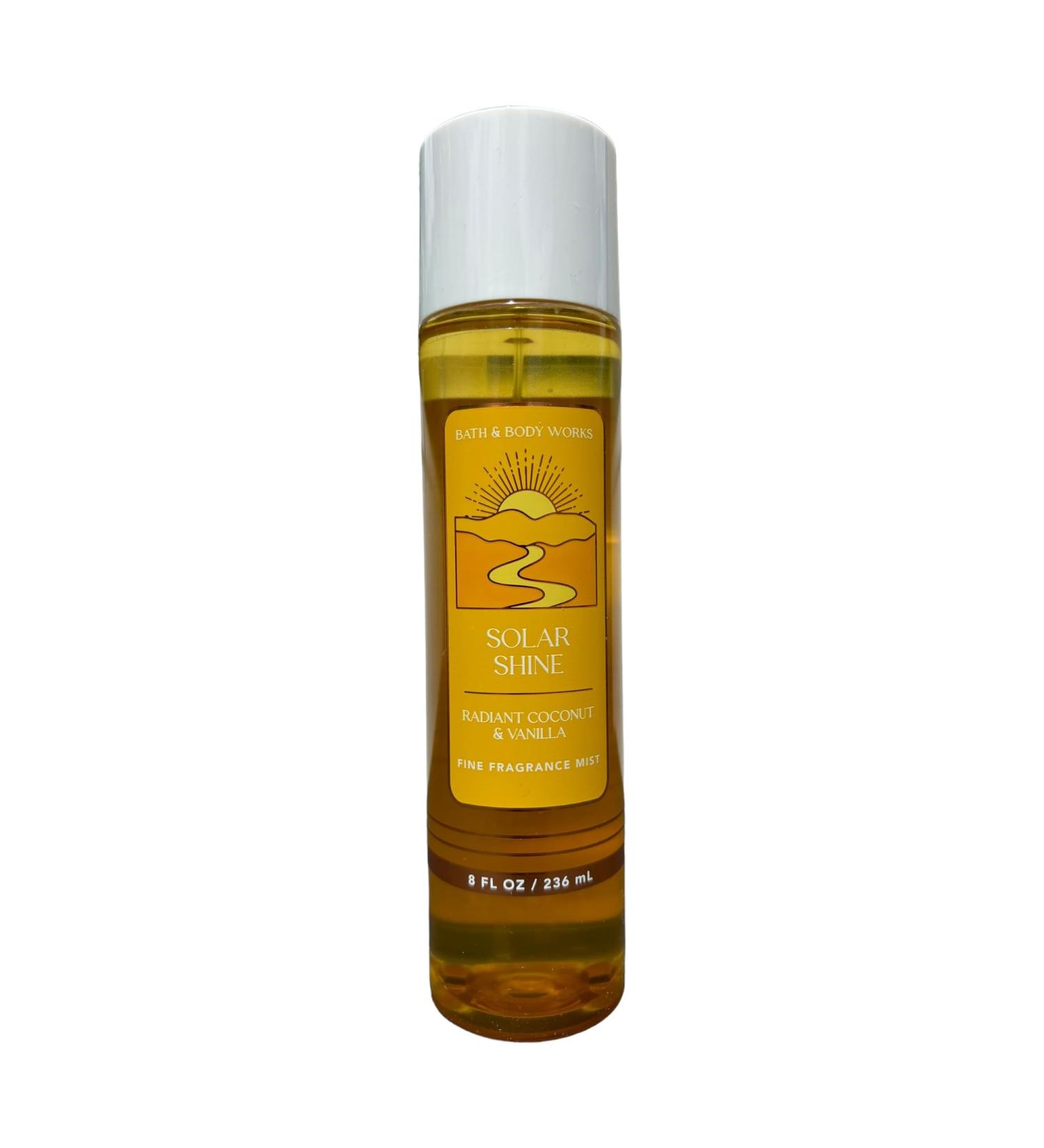 Fine Fragrance Mist SOLAR SHINE 2024 8oz Body Spray Mist Bottle