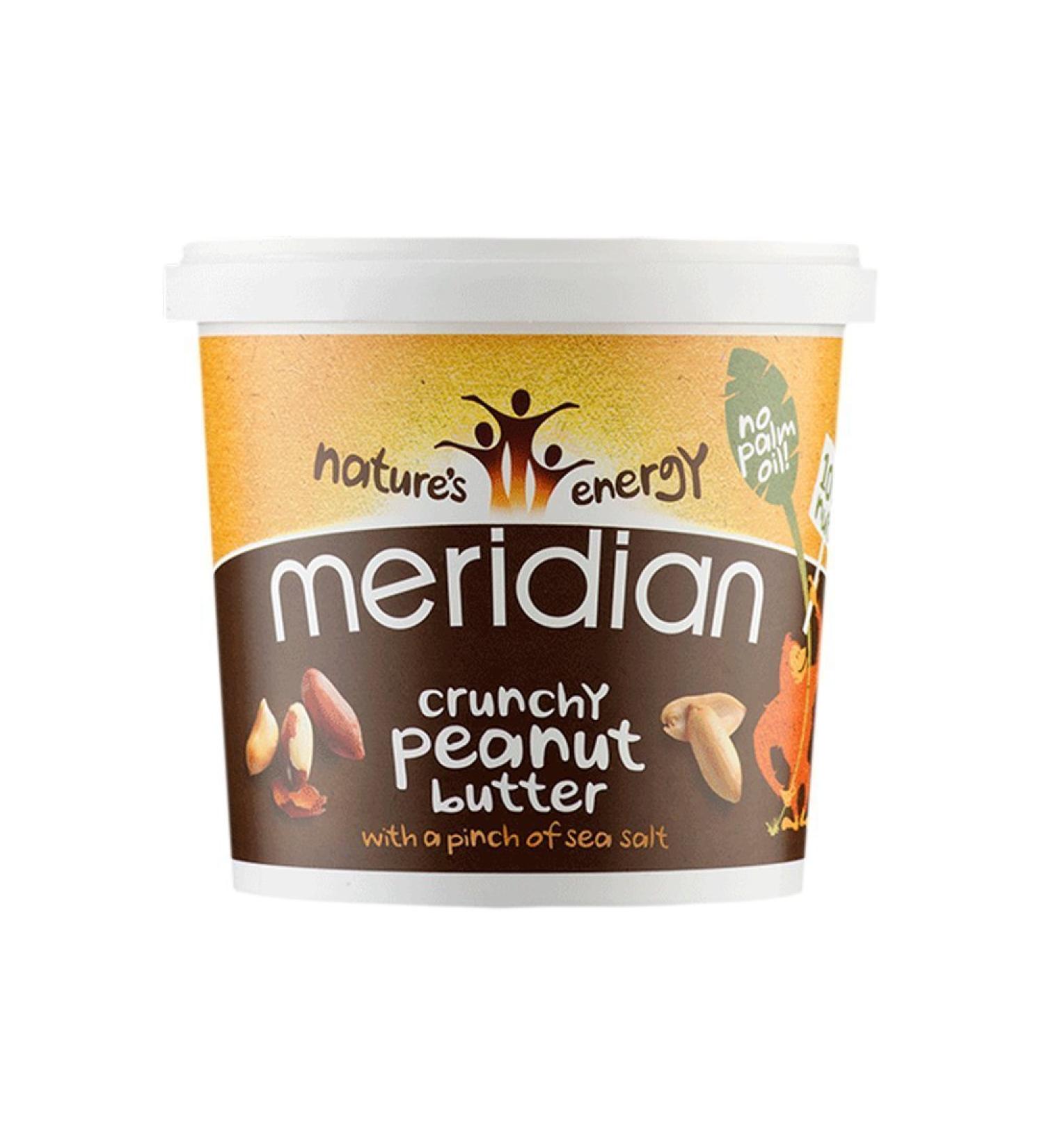 Meridian Natural Crunchy Peanut Butter 1 Kg