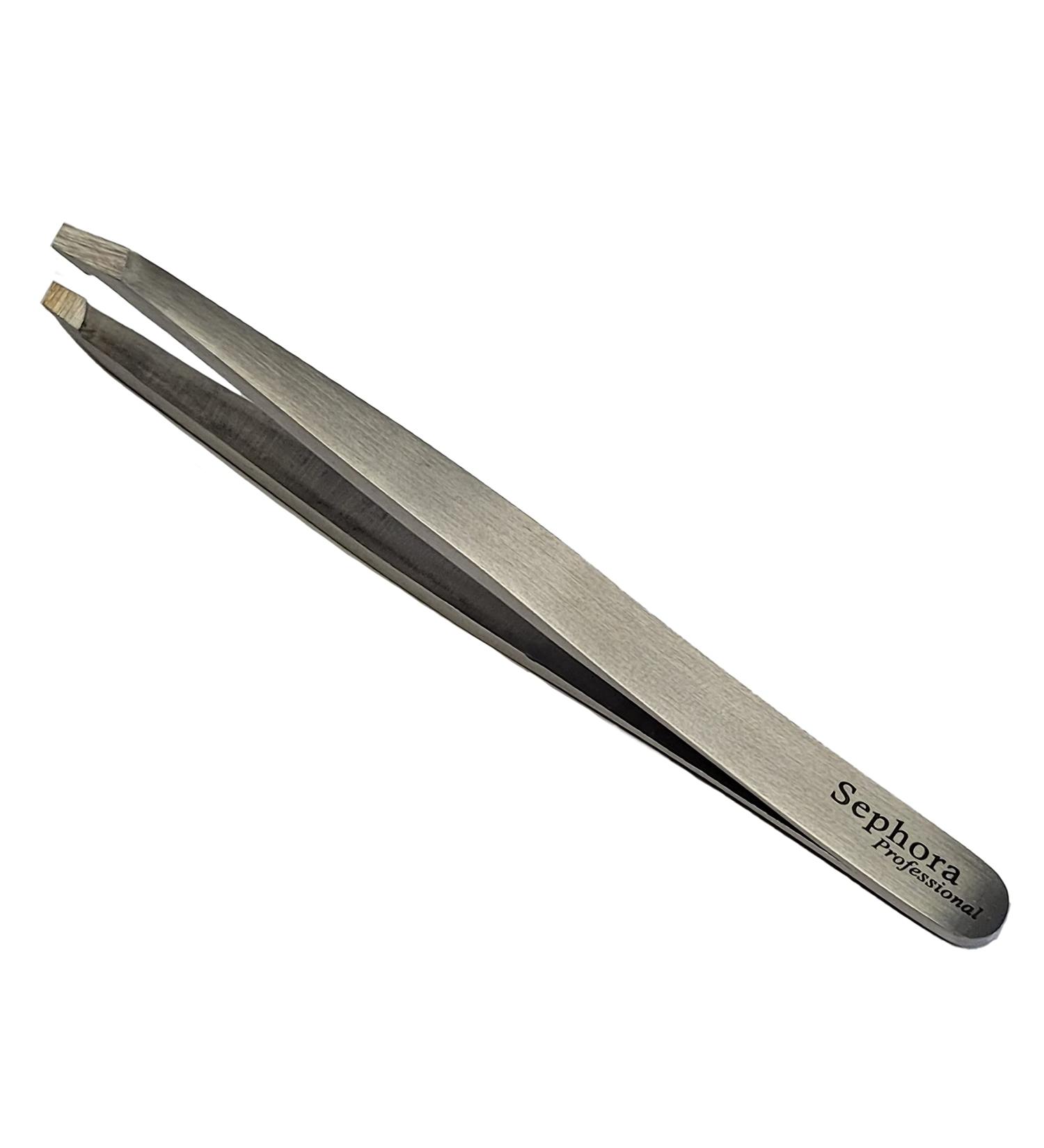 Sephora Slanted Tweezers - Precision Stainless Steel Beauty Tool - Buy Online on GoSupps.com