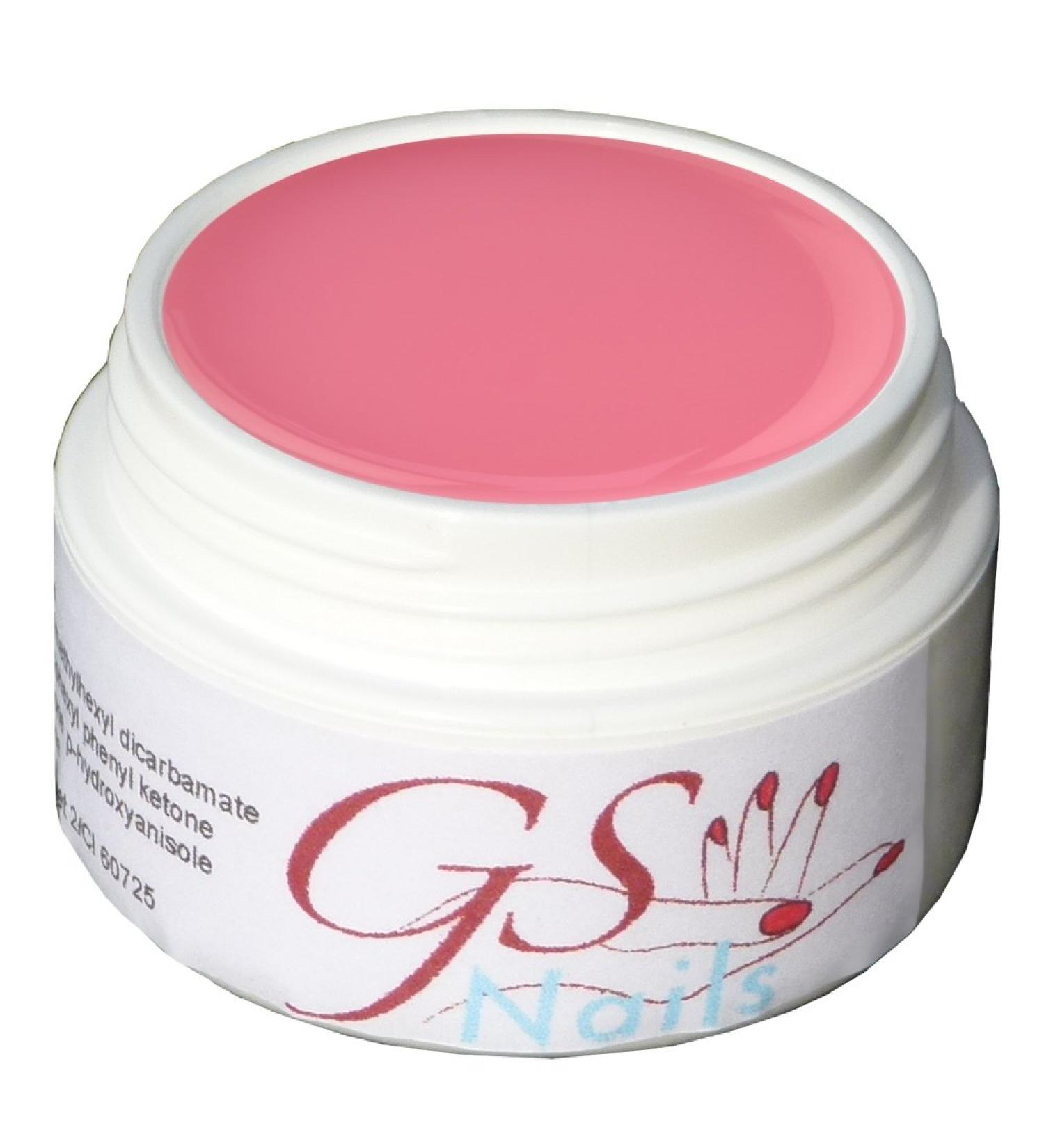 15ml GS-Nails builder gel pink milky medium viscosity Made in Germany