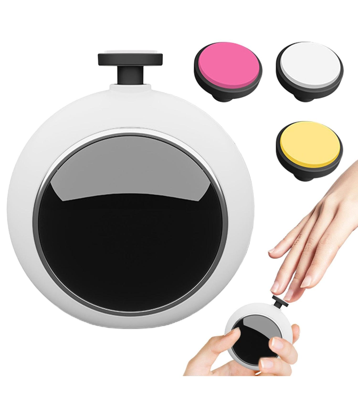 Esncddym Baby Electric Nail Trimmer Electric Nail Filer Toddler Nail Trimmer Portable Nail Clipper Safe Nail File Baby Nail Care Nail Grinder for Kids Adults - Buy Online on GoSupps.com