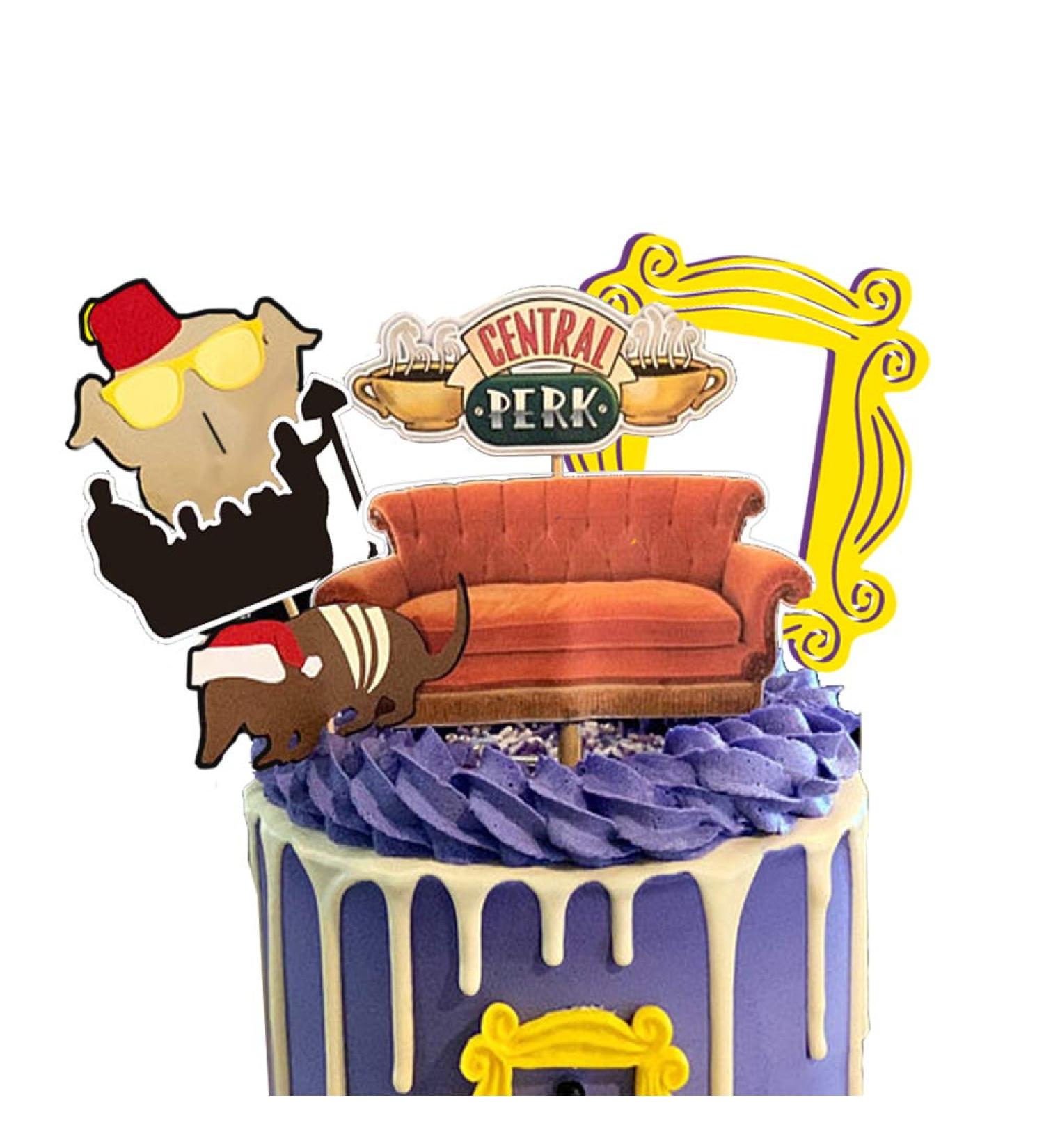 Friends Birthday Cake Topper