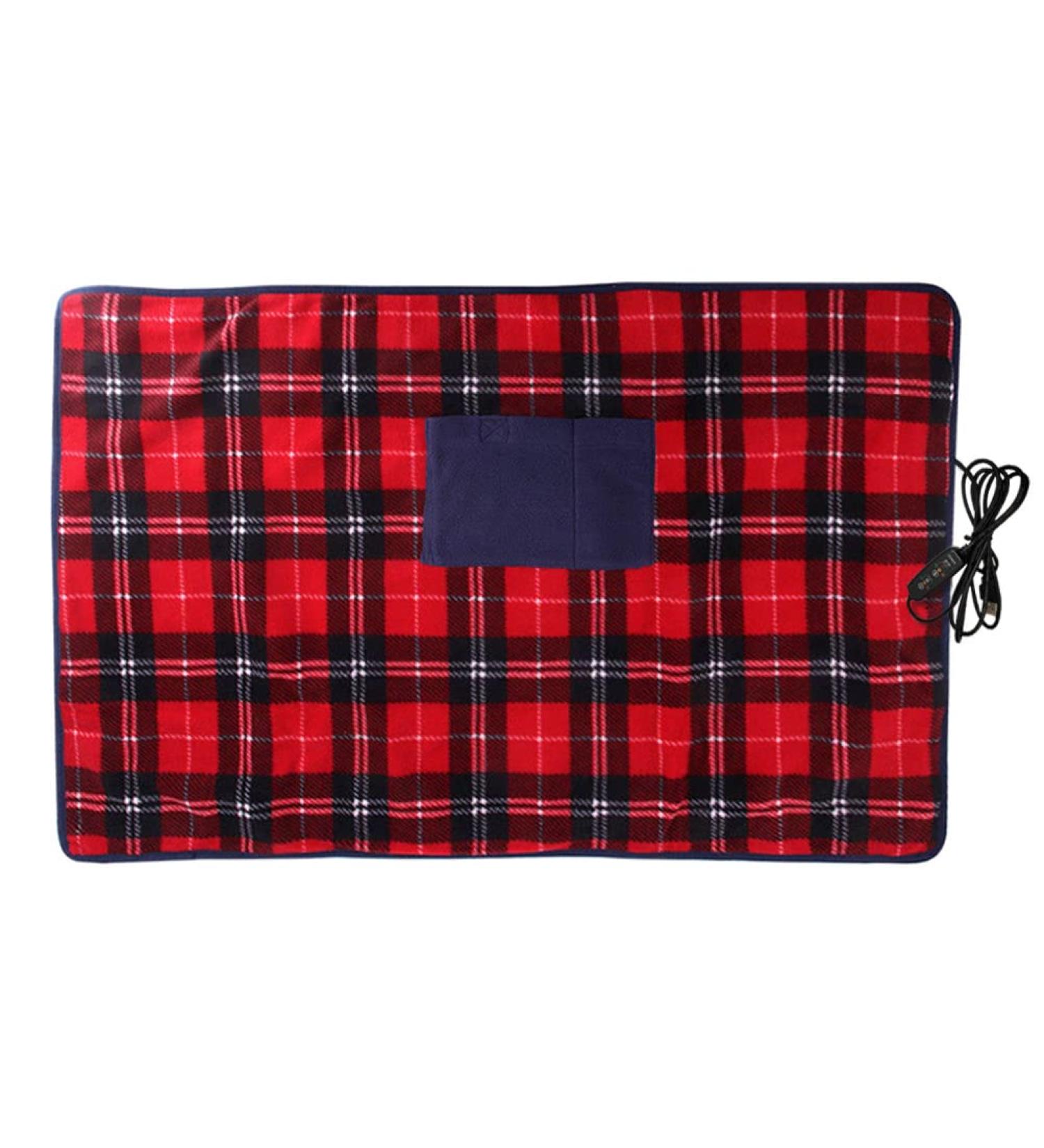 Topincn USB Heated Ceiling & Travel Blanket | Warm Car & Office Heating Solutions | Cozy Knee Pad & Carpet for Winter Comfort - Buy Online on GoSupps.com