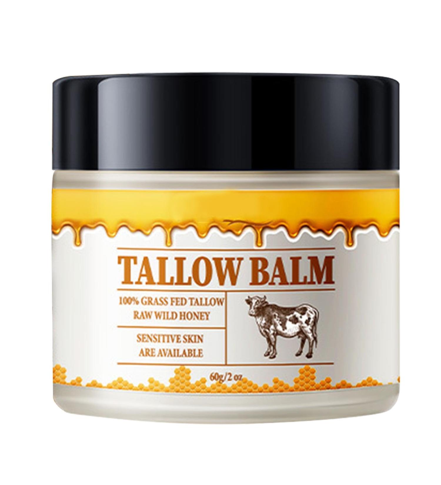 Tallow Face Body Cream | Tallow Facial Moisturizer | Natural Body Lotion Balm for Sensitive Skin Grass Fed Beef Tallows Moisturizer Cream Perfect for Nourishing Dry Skin Lotion - Buy Online on GoSupps.com