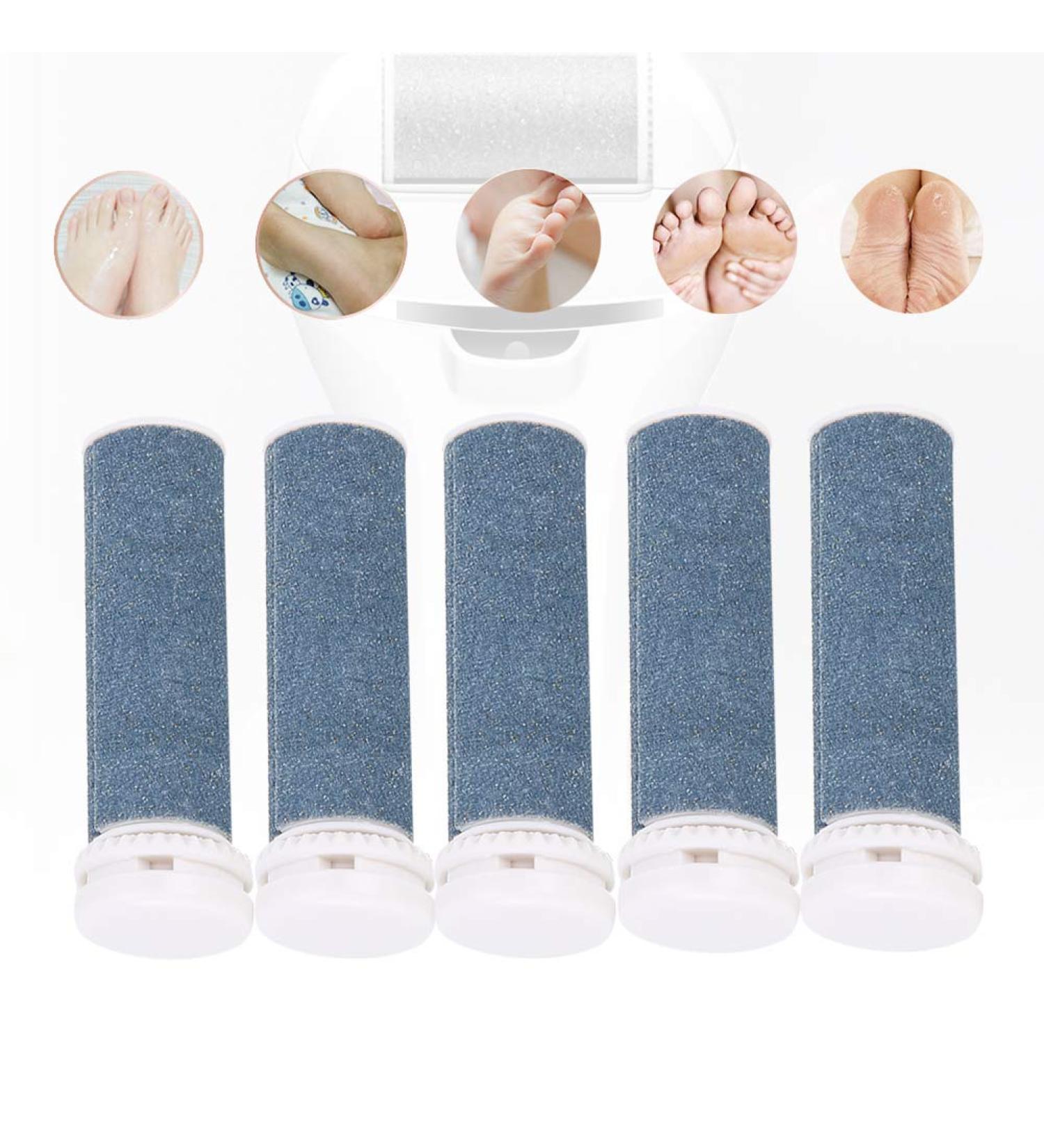 Extra Coarse 5 Refill Rolls for Electric Callus Remover | Washable Pedicure Tool Replacement Rolls - International Shipping Available - Buy Online on GoSupps.com