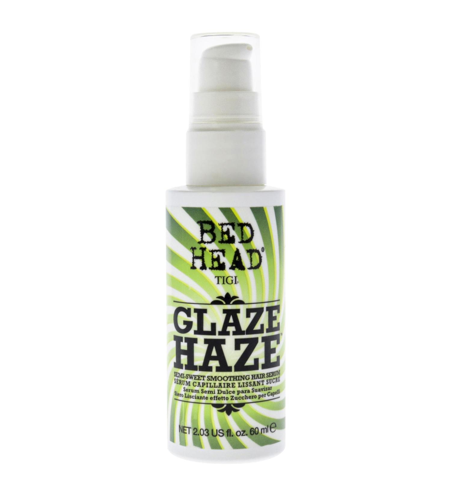 TIGI Bed Head Glaze Haze Semi-Sweet Smoothing Unisex Hair Serum 2.3 Ounce