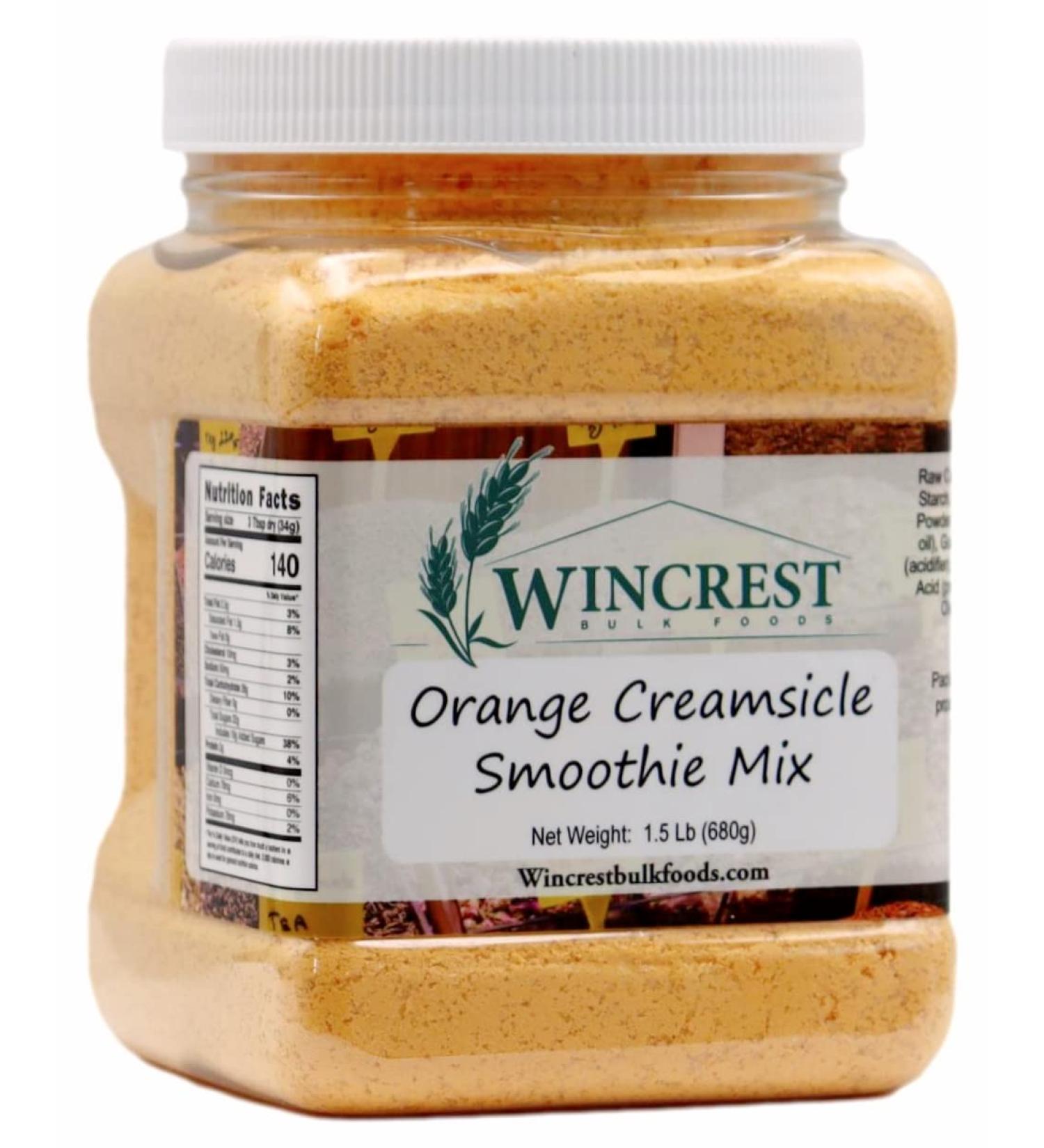 Instant Smoothie Mix - 1.5 Lb Tub (Orange Creamsicle) - Buy Online on GoSupps.com