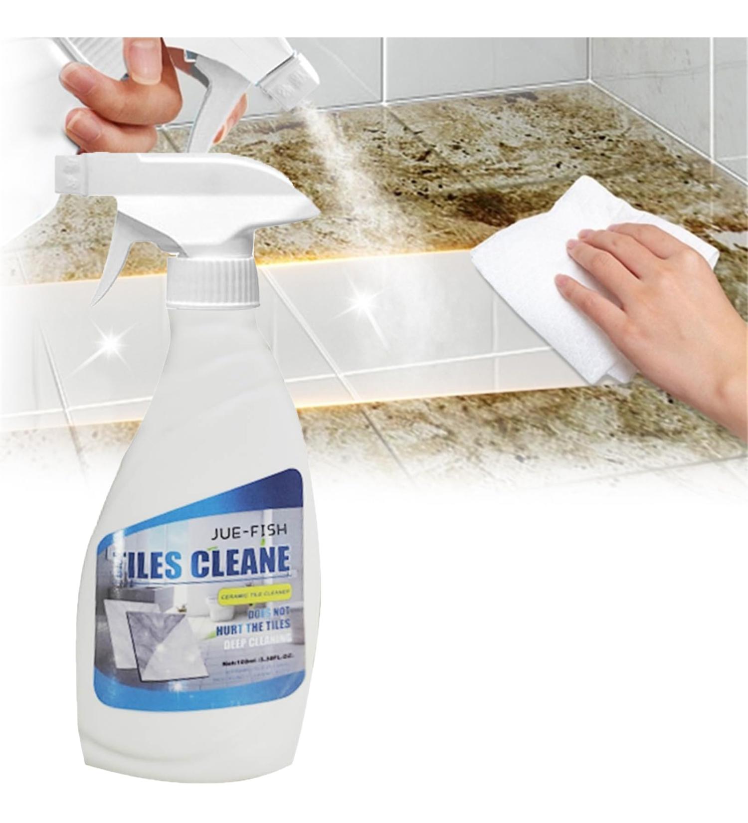 2024 New Tile Grout Cleaner Sprayer Natural Stone Stain Remover Cleaner Multi-Purpose Ceramic Floor Tile Grout Cleaner Kitchen & Bathroom Tile Floor Polishing And Brightening 100ml (1PC) - Buy Online on GoSupps.com