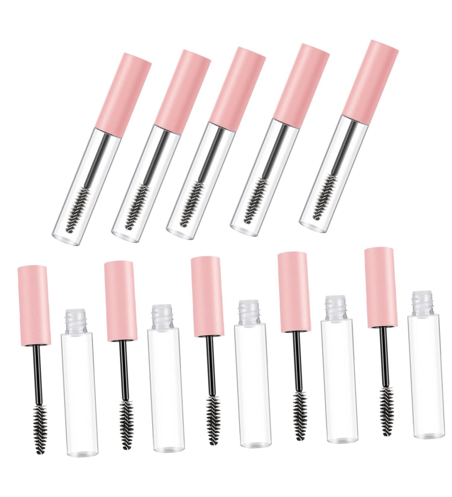 FOMIYES 10pcs Mascara Empty Tube Mascara Tube for oil Transparent Eyelash Tube Wands DIY Plastic - Buy Online on GoSupps.com