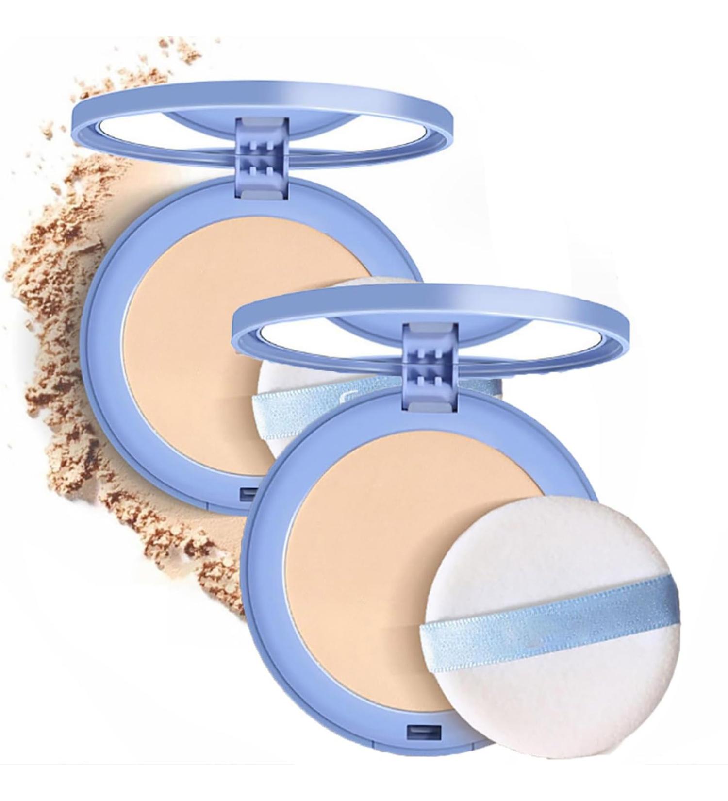 LXCJZY Matte Wet and Dry Powder Matte Perfection Pressed Powder Lasting Waterproof Makeup Pressed Powder Waterproof Long Lasting Finishing Powder Oil Control Face Pressed Powder (2PCS 02 10g) 2pcs 02 10 g (Pack of 1) - Buy Online on GoSupps.com