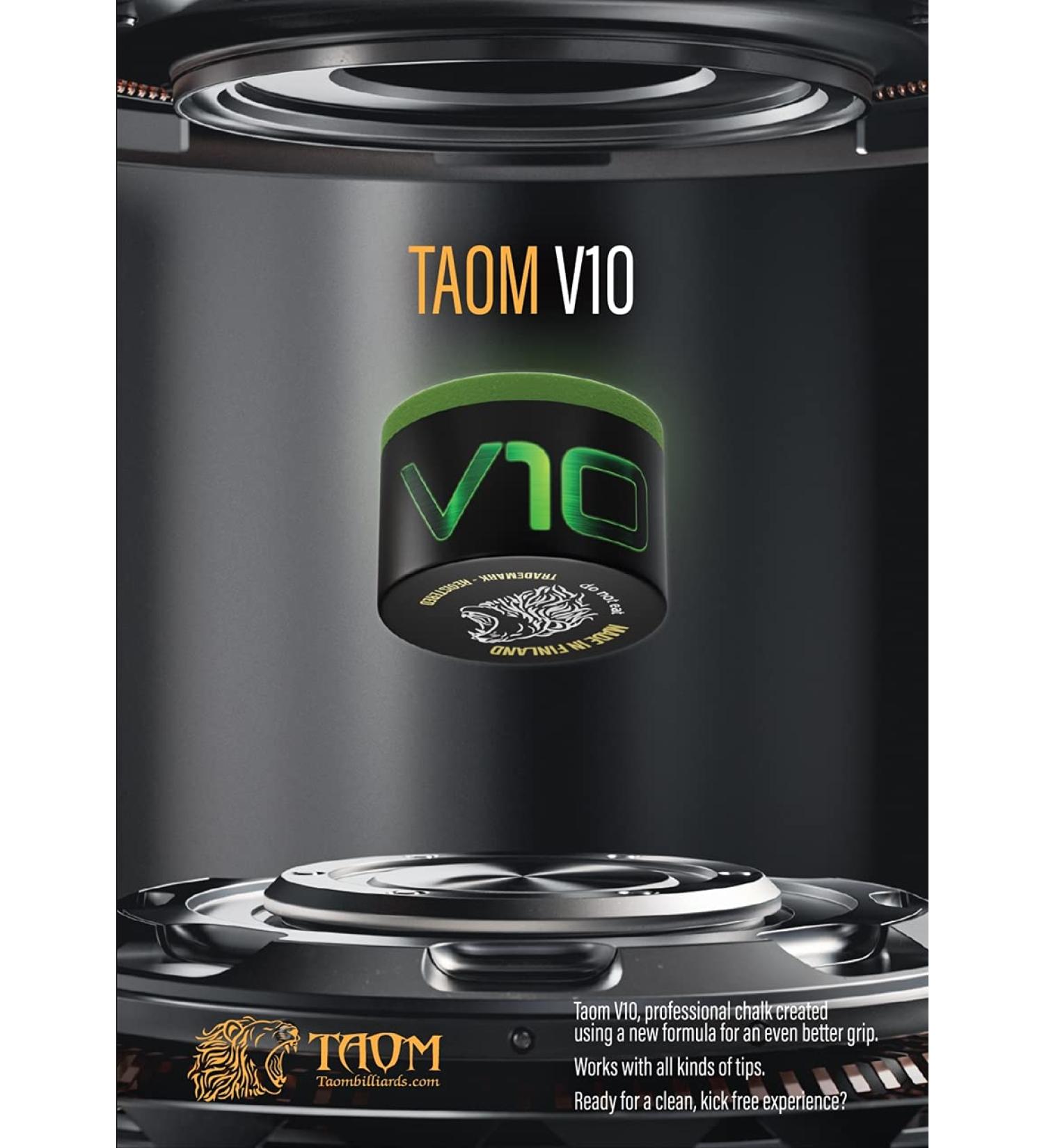 Buy ROSETTA Sports Gifts Toom V10 Billiard Chalk - Green Made in Finland Comes in Tamo Box | International Shipping Available - Buy Online on GoSupps.com