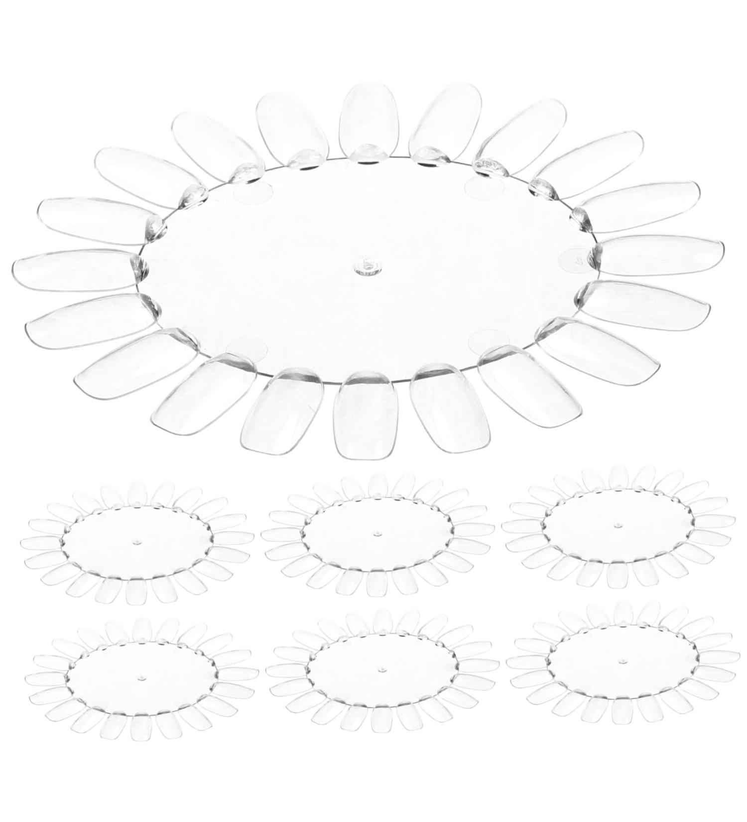  Healeved Healeved 10 Nail Art UV Nail Art Nail Art UV for nails transparent clear nail sticks Exercise builder Polish nail color chart nail color board display of the color of the nail - Buy Online on GoSupps.com