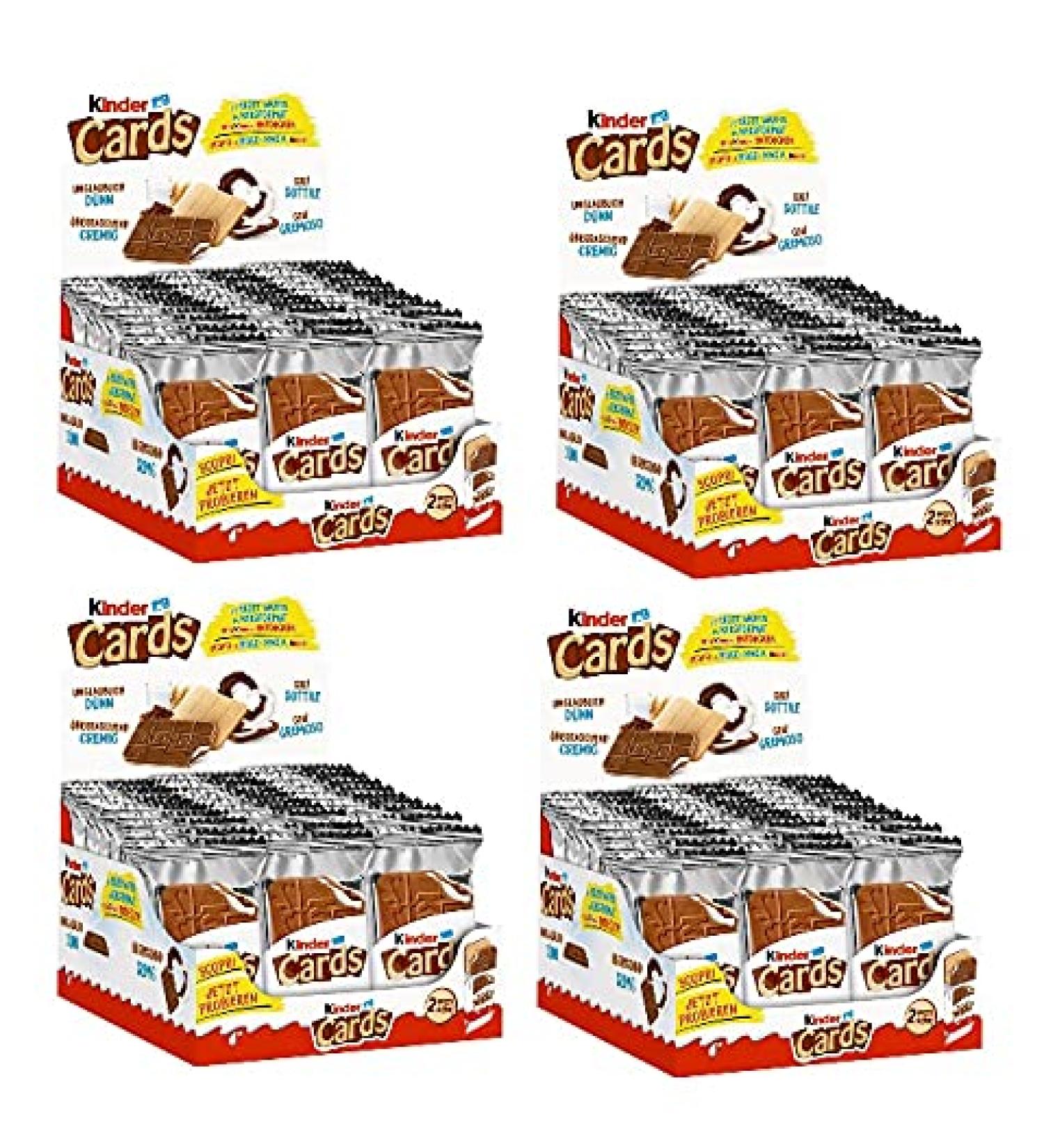 Duplo Ferrero Pack of 120 Children's Cards Waffle Design 25.6g
