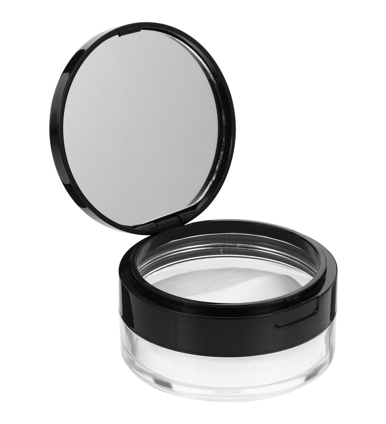 PACKOVE Cosmetic Travel Containers Makeup Containers Pillow Foundation Puff Loose Powder Puff Loose Powder Compact Makeup Powder Puff Packaging Makeup Setting Powder Size 1 Black - Buy Online on GoSupps.com