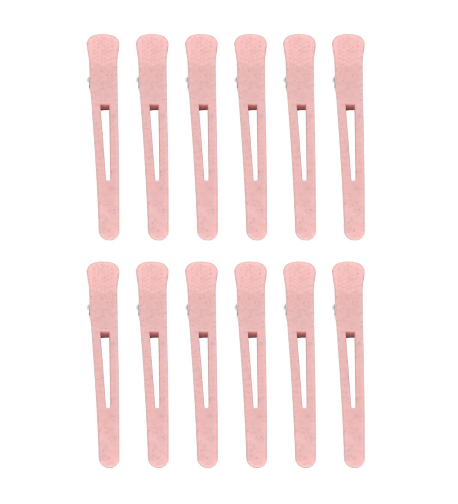 Hair Clip Portable ABS Sectioning Hair Clip with Silicone Band for Hair Salon - Buy Online on GoSupps.com