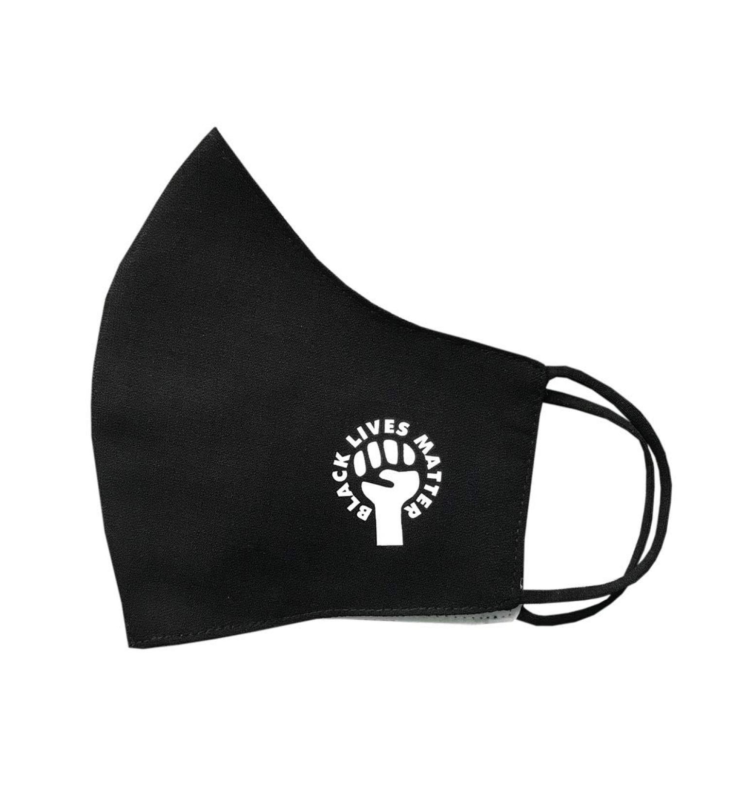 SET OF 4 X Black Lives Matter Cotton Face Mask Protective Covering Washable Reusable Breathable Cover Black rights