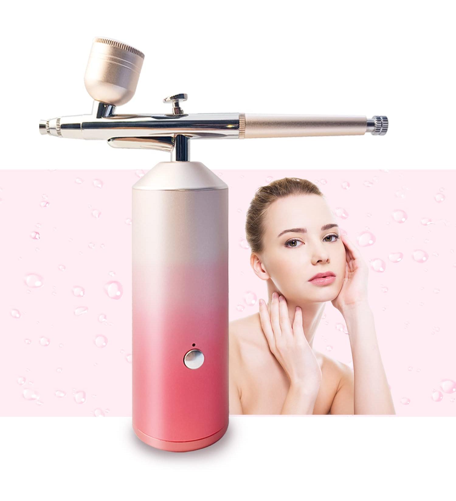 Portable Cordless Airbrush Kit for Makeup & Skin Rejuvenation | Rechargeable Beauty Airbrush with 0.3mm Nozzle & Compressor | 23psi Spray Gun for Salon Use | Lady's Gift Idea - Buy Online on GoSupps.com