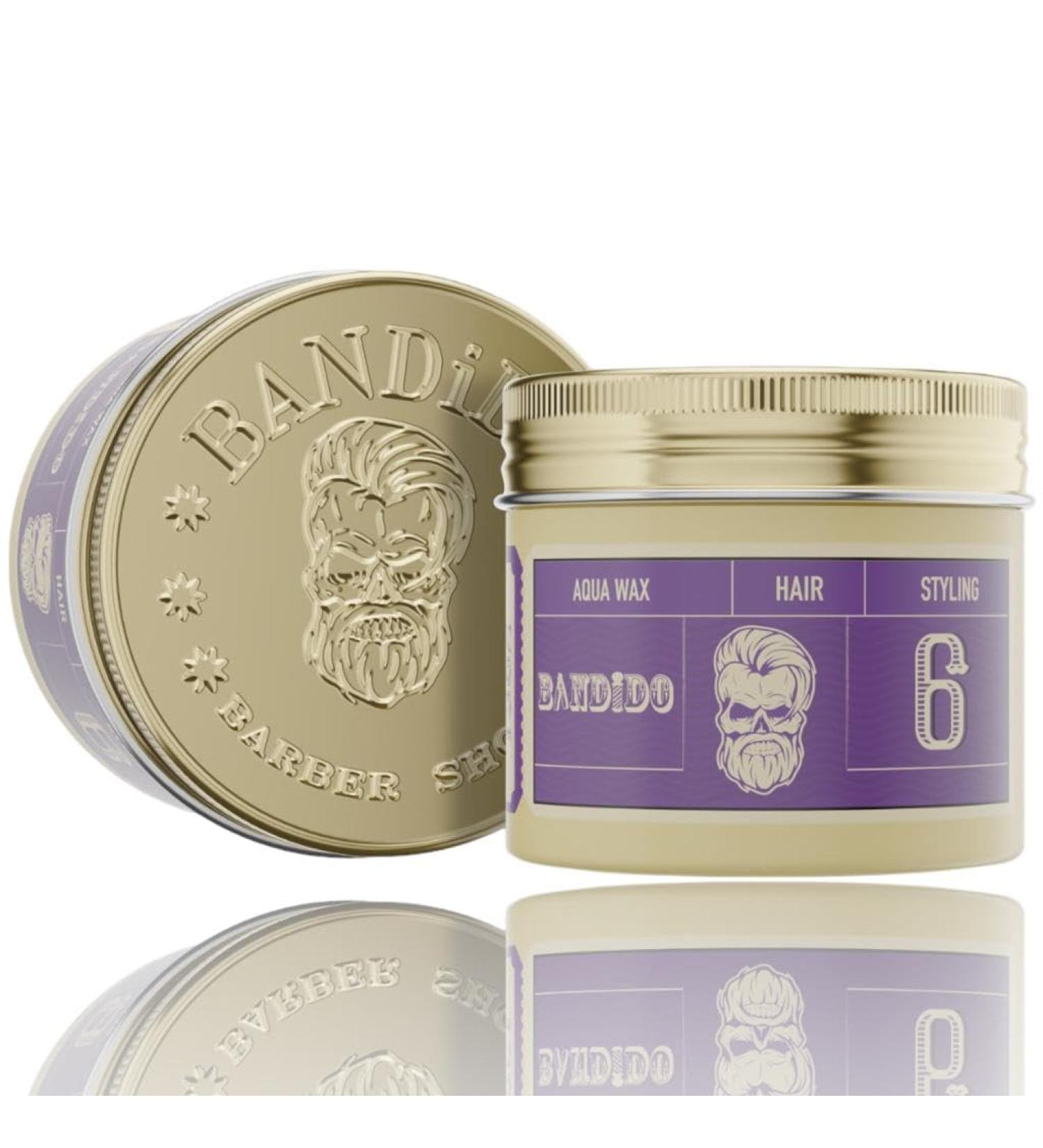 Bandido Aqua Wax No. 6 Violetta - Premium Hair Styling Wax | International Shipping - Buy Online on GoSupps.com