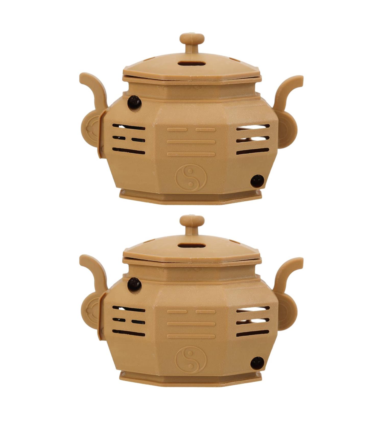 CLISPEED 2pcs Moxibustion Set - Portable Stainless Steel Cupping Tool for Cervical Spine Relief | International Shipping Available - Buy Online on GoSupps.com