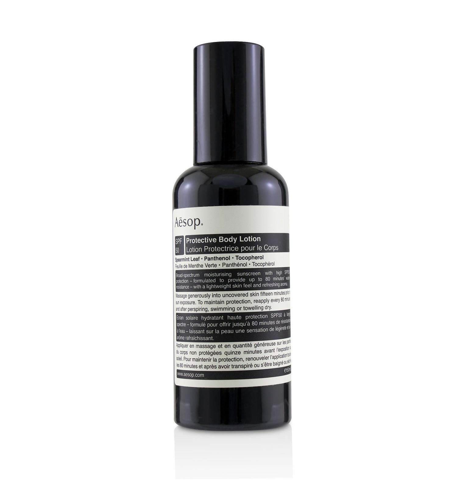 Aesop Protective Body Lotion SPF 50 - 150ml | Hydrating Sunscreen for All Skin Types - International Shipping Available - Buy Online on GoSupps.com