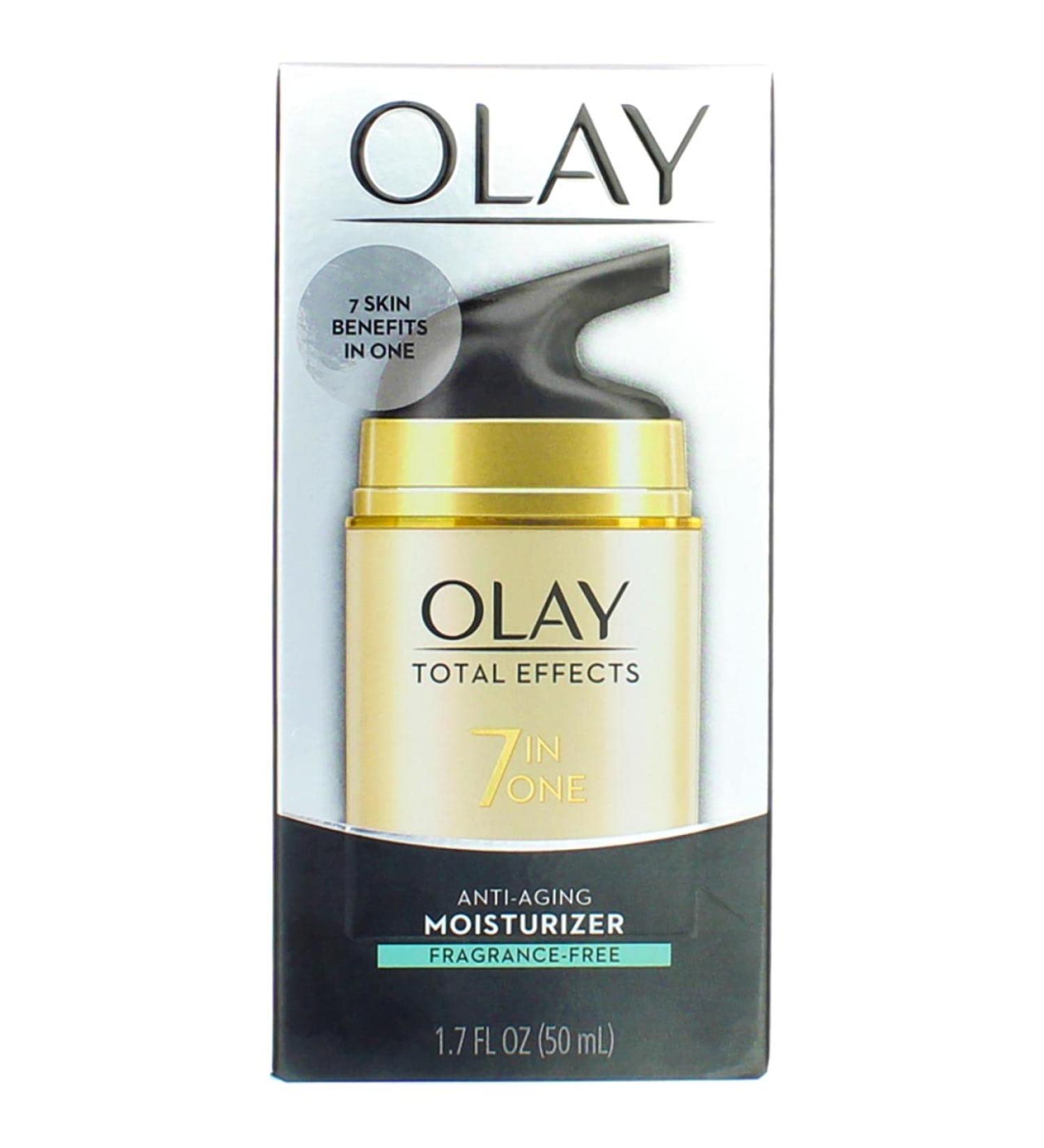 Olay Total Effects Anti-Aging Moisturizer Fragrance-Free | 1.7 fl Oz | International Shipping Available - Buy Online on GoSupps.com