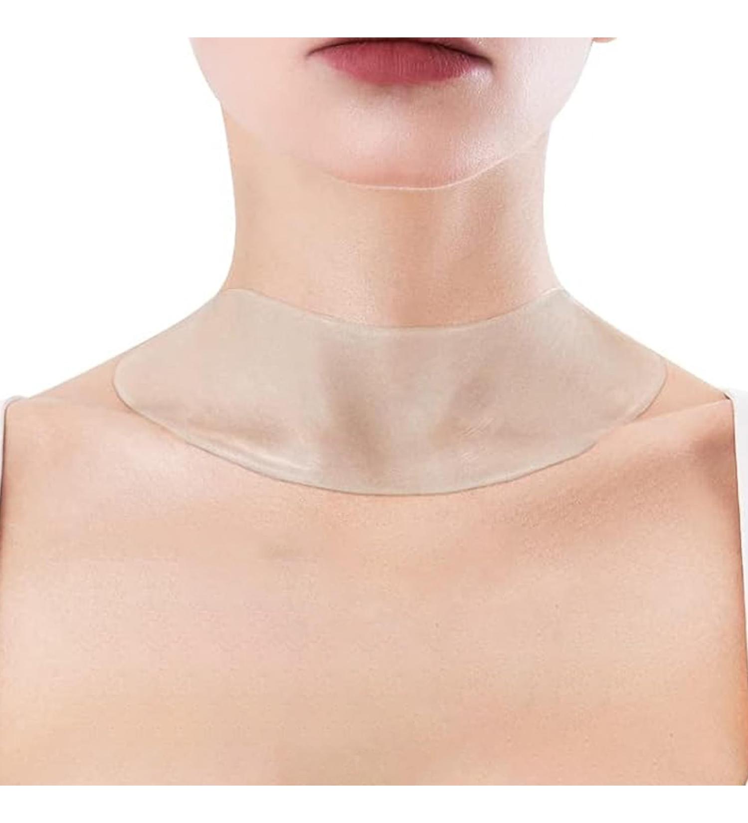 PHCOMRICH Neck wrinkle patches x 2 Silicone wrinkle patches reusable Anti-aging Advanced skin firming Treatment and Prevention (Large size) - Buy Online on GoSupps.com