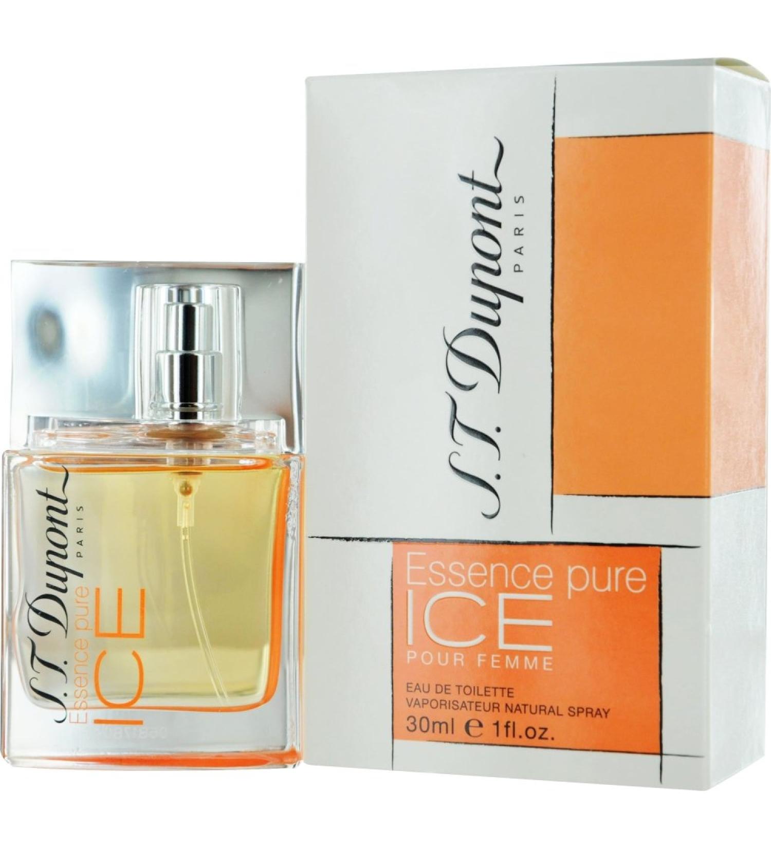 St Dupont Essence Pure Ice Eau de Toilette Spray 1 Ounce