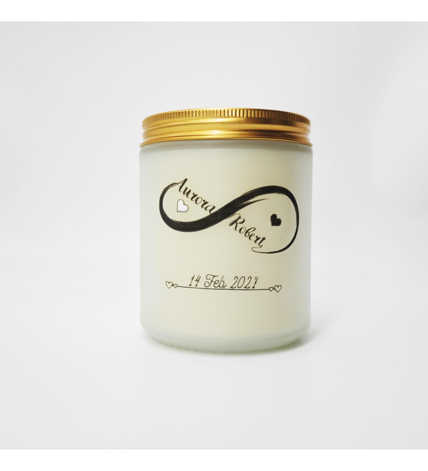 Valentine s Day Scented Candle - Romantic Gift for Him & Her | Perfect for Girlfriend Boyfriend Wife Husband | 14oz Anniversary Jar Candle - Buy Online on GoSupps.com