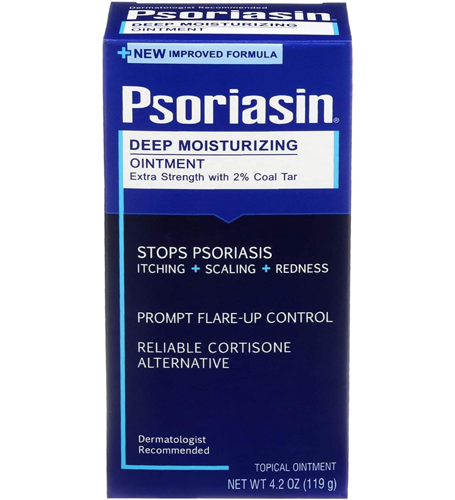 Psoriasin Deep Moisturizing Ointment - 4.2 oz | Intensive Hydration Relief - Buy Online on GoSupps.com